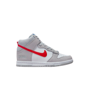 (GS) Nike Dunk High SE Athletic Club Grey Red