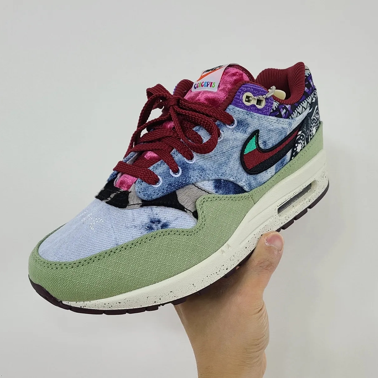 Nike x Concepts Air Max 1 SP Mellow 착용 스타일 - 1