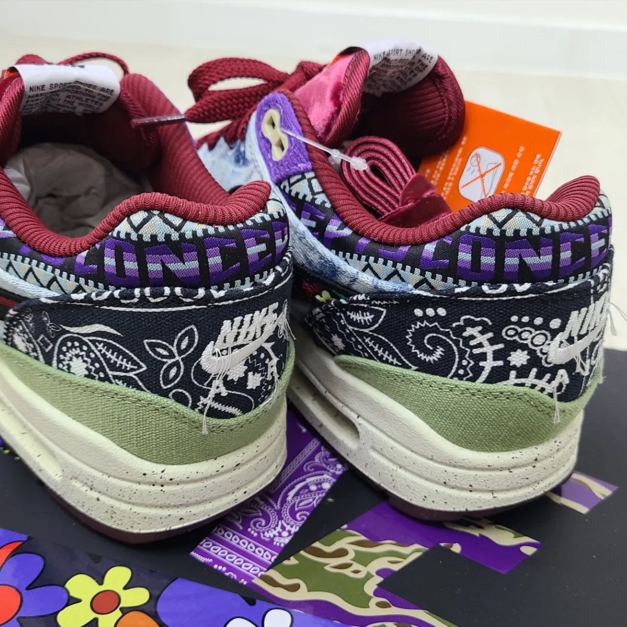 Nike x Concepts Air Max 1 SP Mellow 착용 스타일 - 3