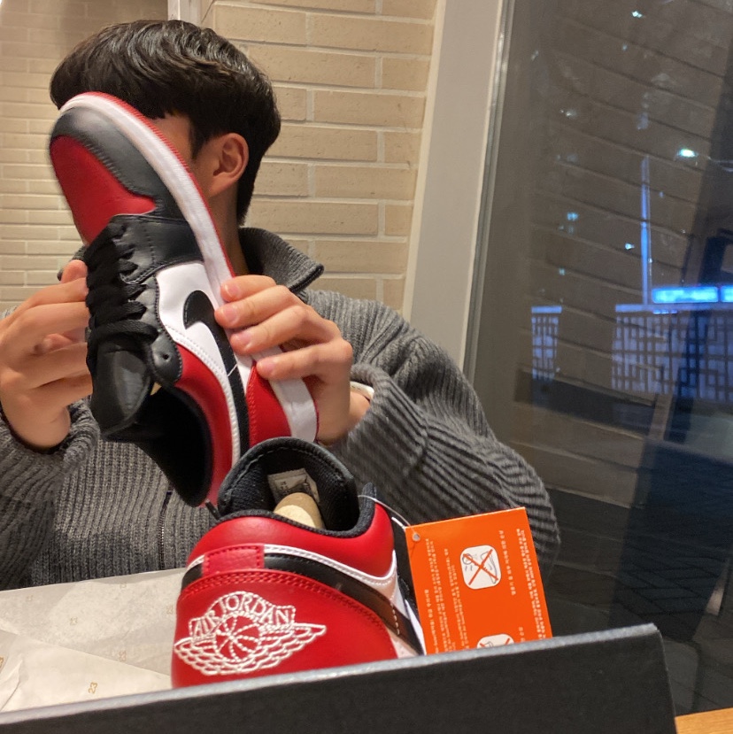 Jordan 1 Low Bred Toe 착용 스타일