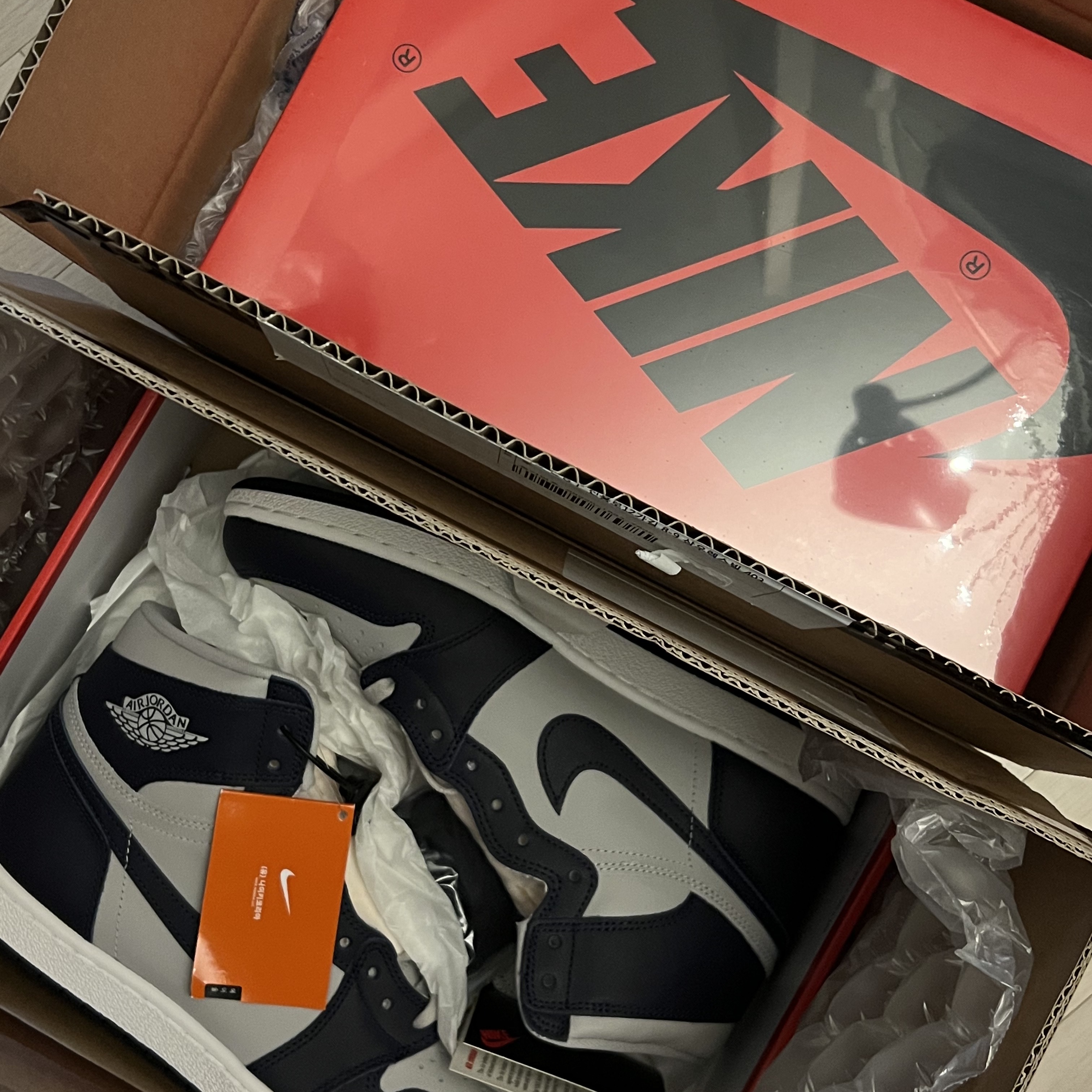 Jordan 1 High 85 College Navy 착용 스타일