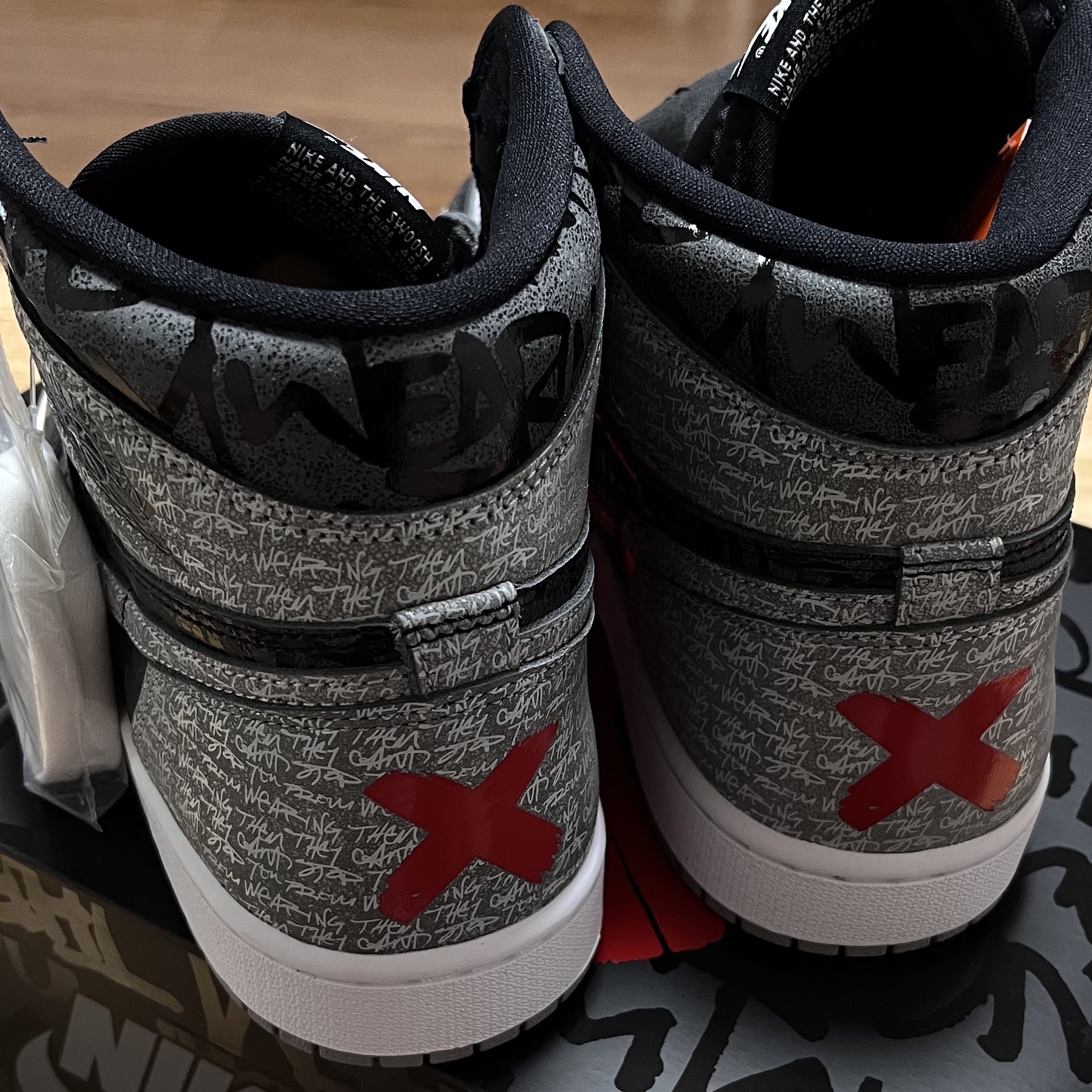 Jordan 1 Retro High OG Rebellionaire 착용 스타일 - 2