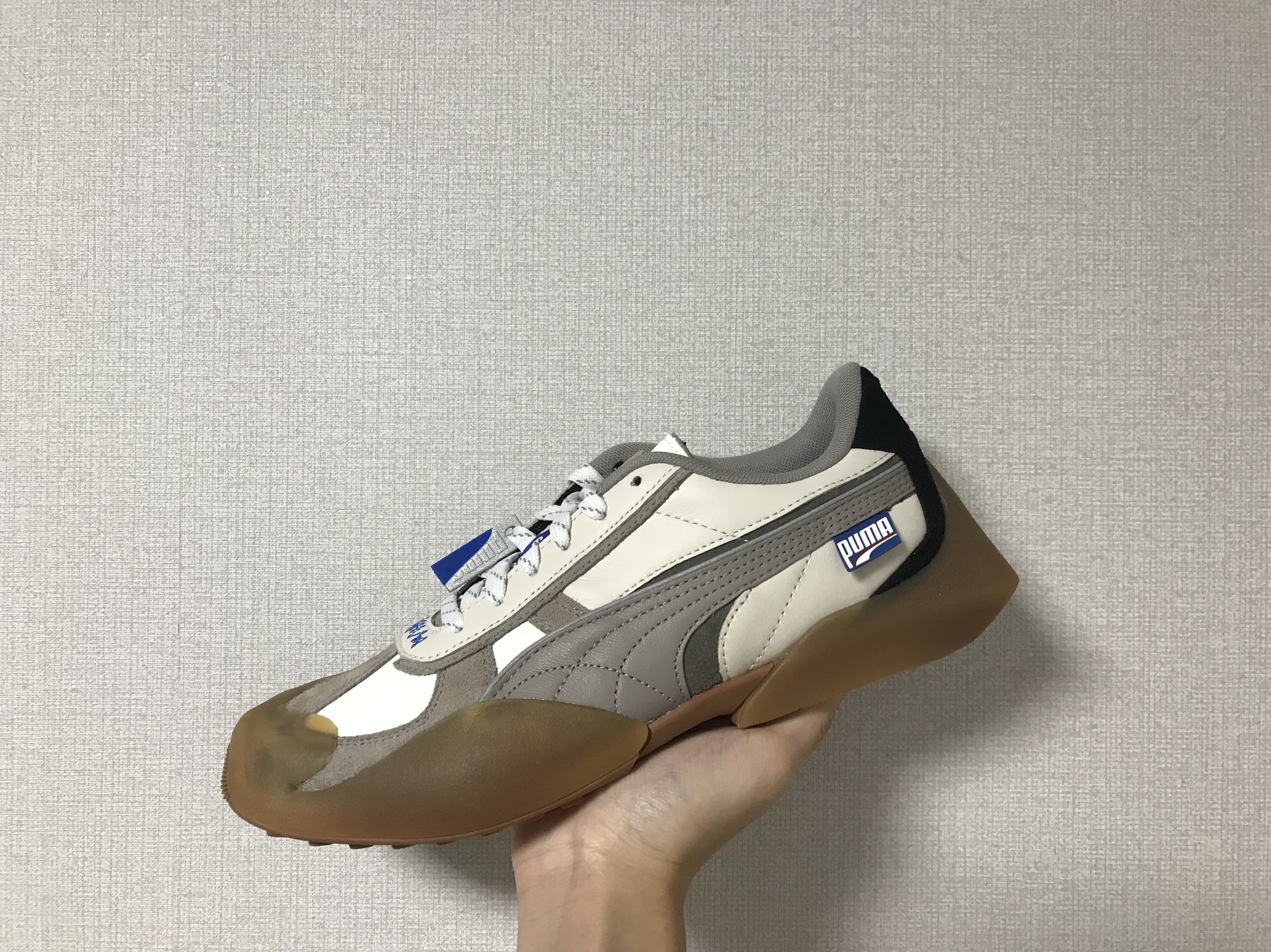 Puma x Ader Error Vaderon White 착용 스타일