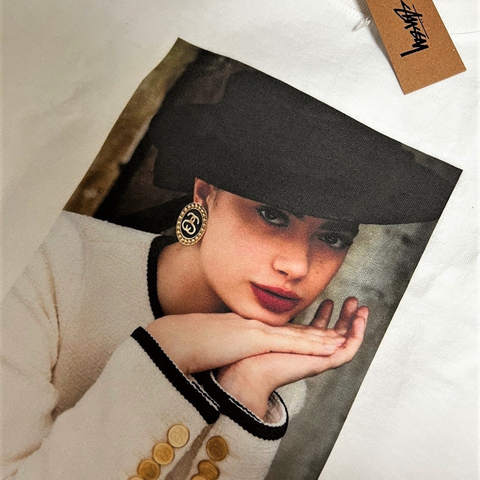Stussy Boutique T-Shirt White 착용 스타일 - 2
