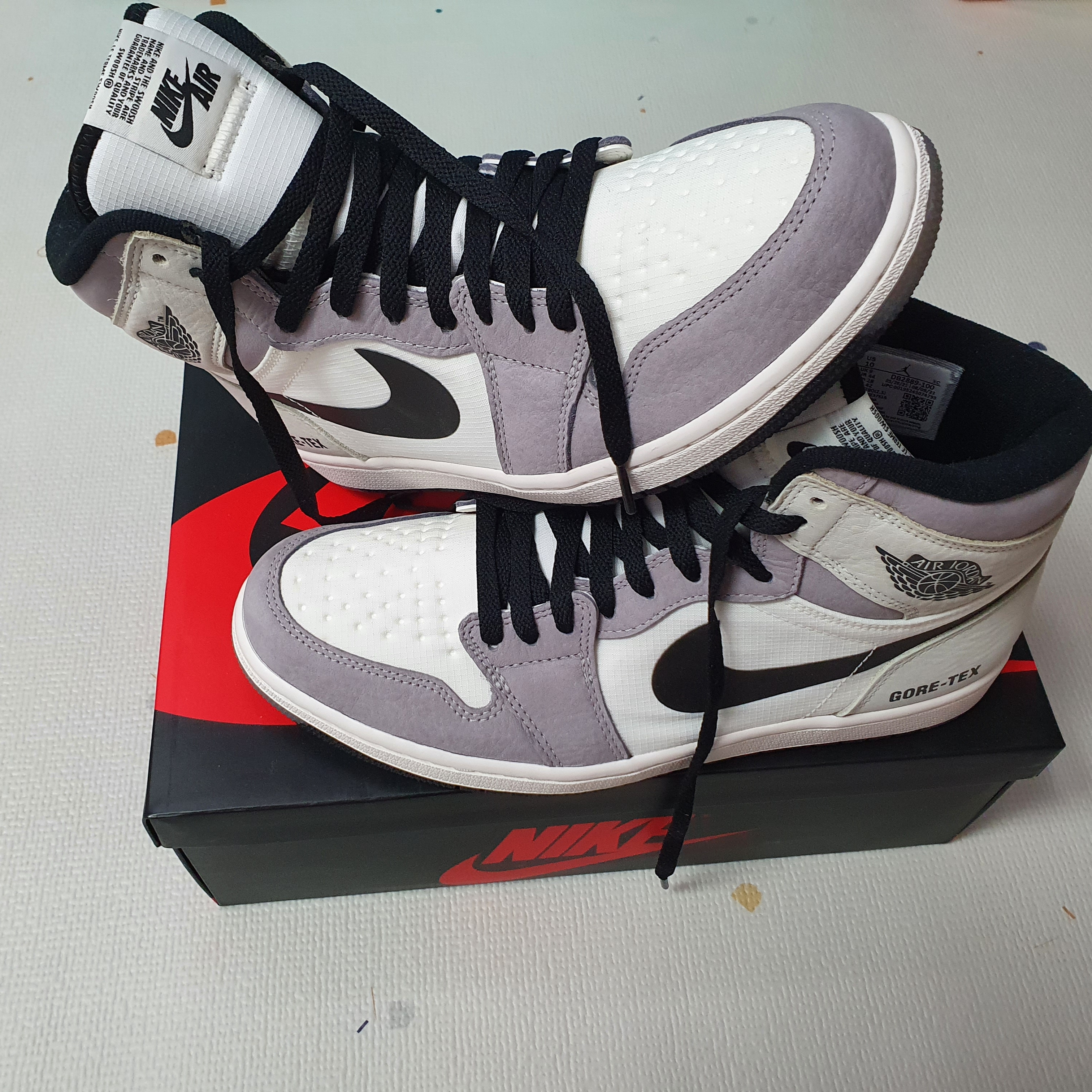 Jordan 1 Element Gore-Tex Sail 착용 스타일