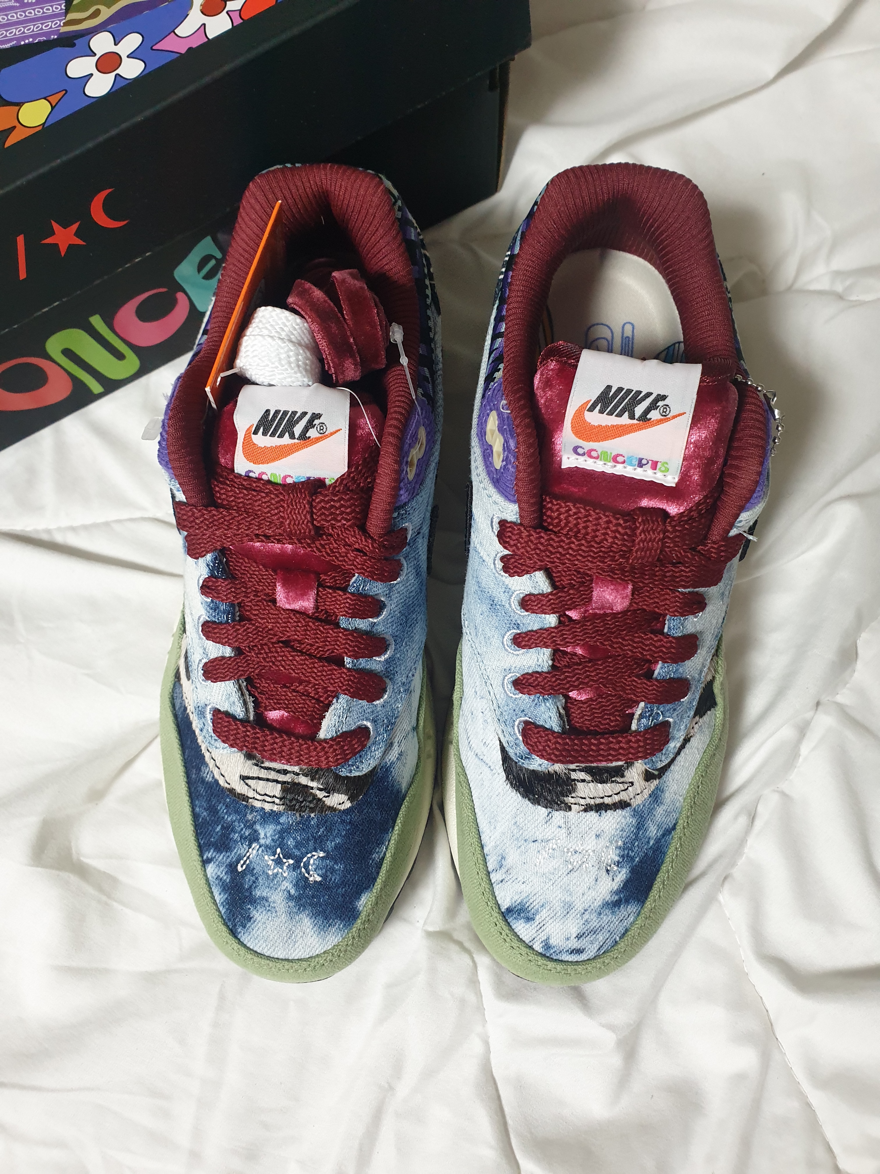 Nike x Concepts Air Max 1 SP Mellow 착용 스타일 - 2