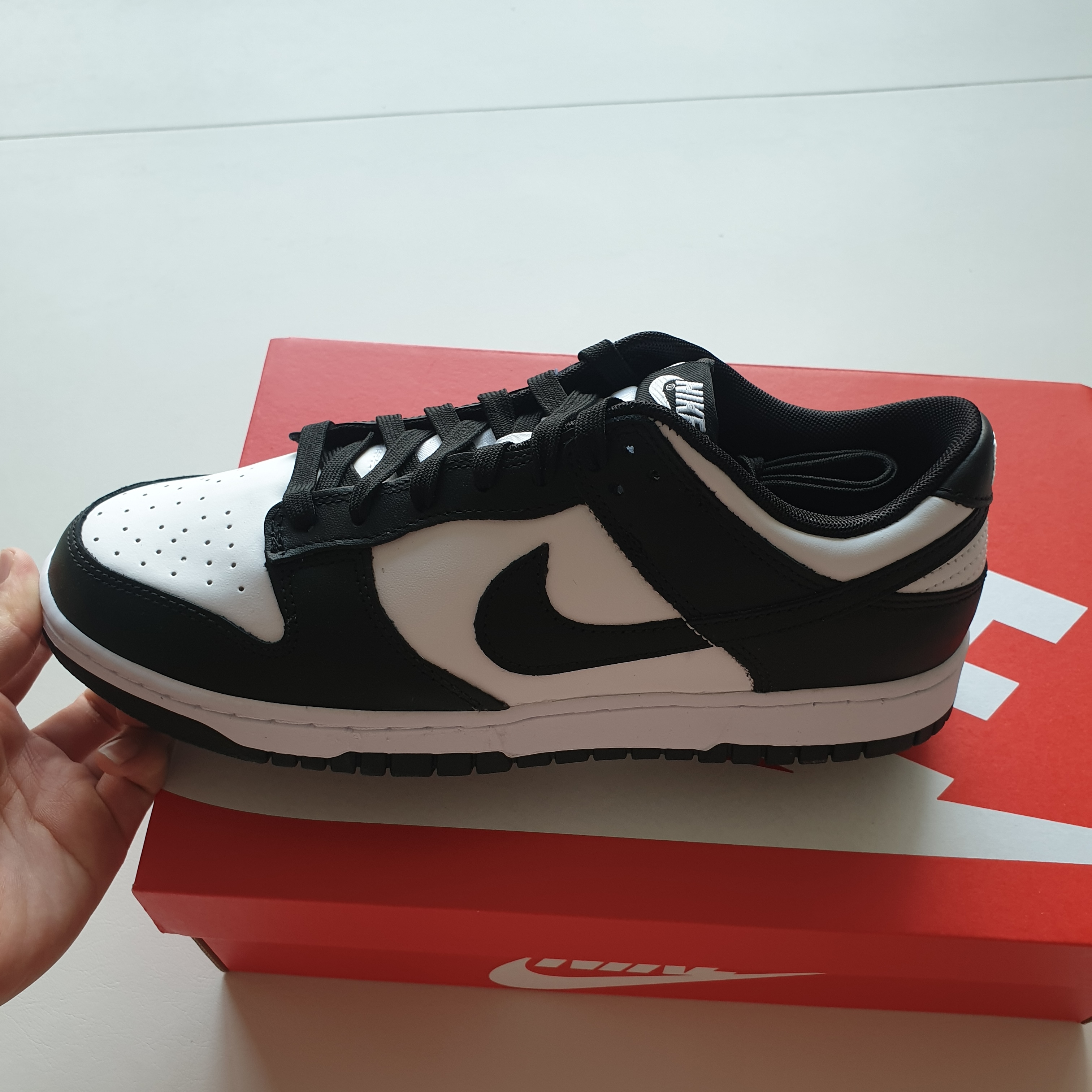 Nike Dunk Low Retro Black 착용 스타일 - 5