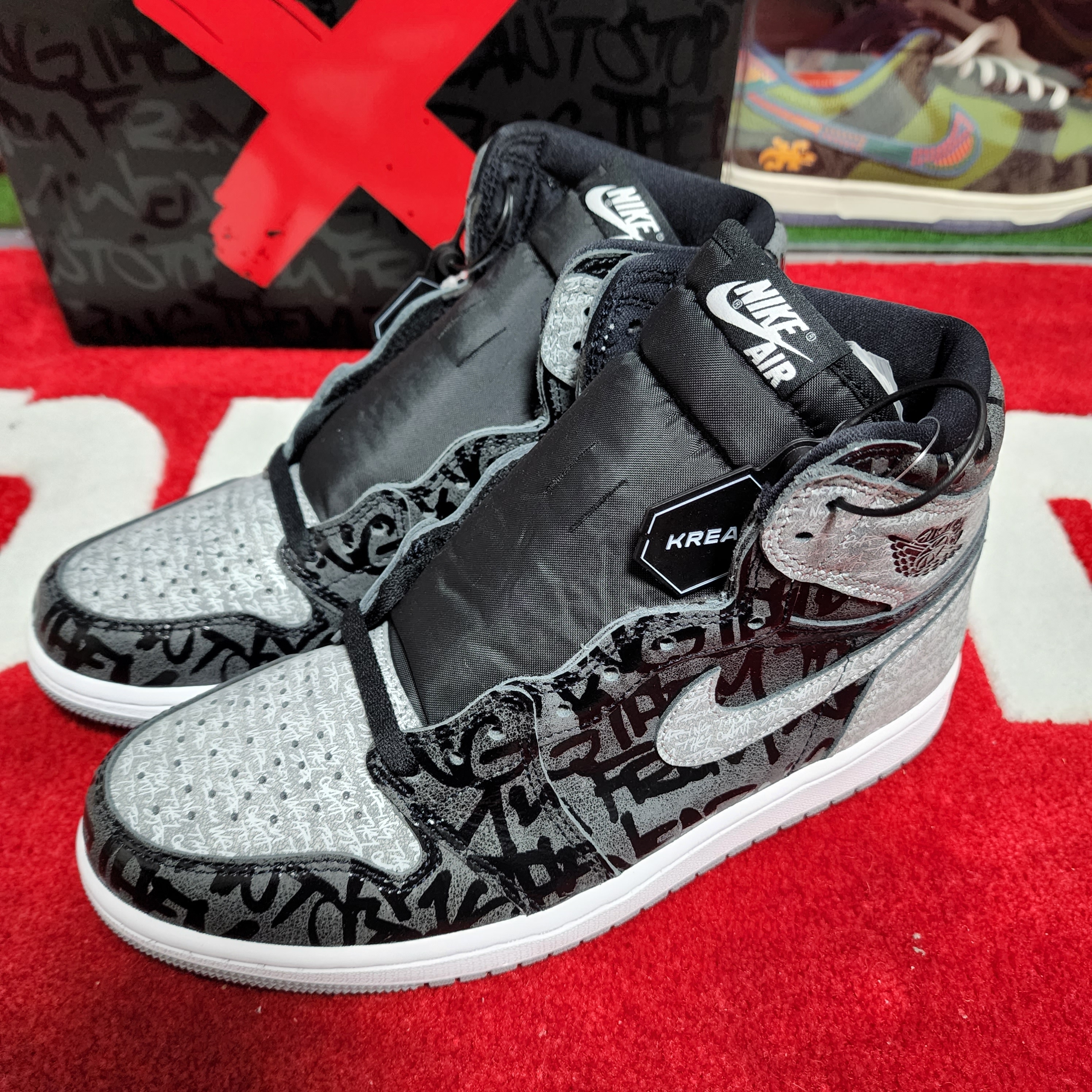 Jordan 1 Retro High OG Rebellionaire 착용 스타일 - 5