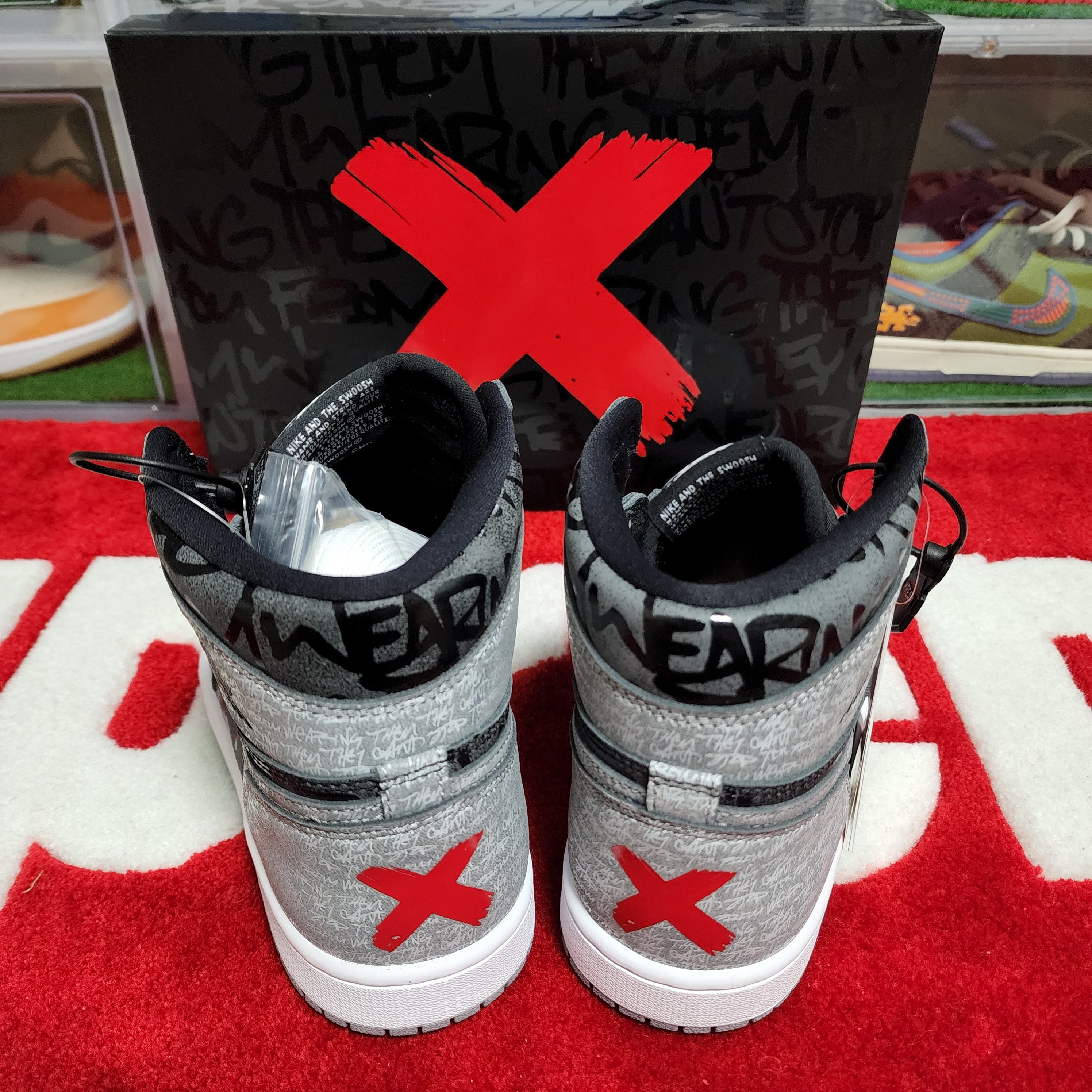 Jordan 1 Retro High OG Rebellionaire 착용 스타일 - 3