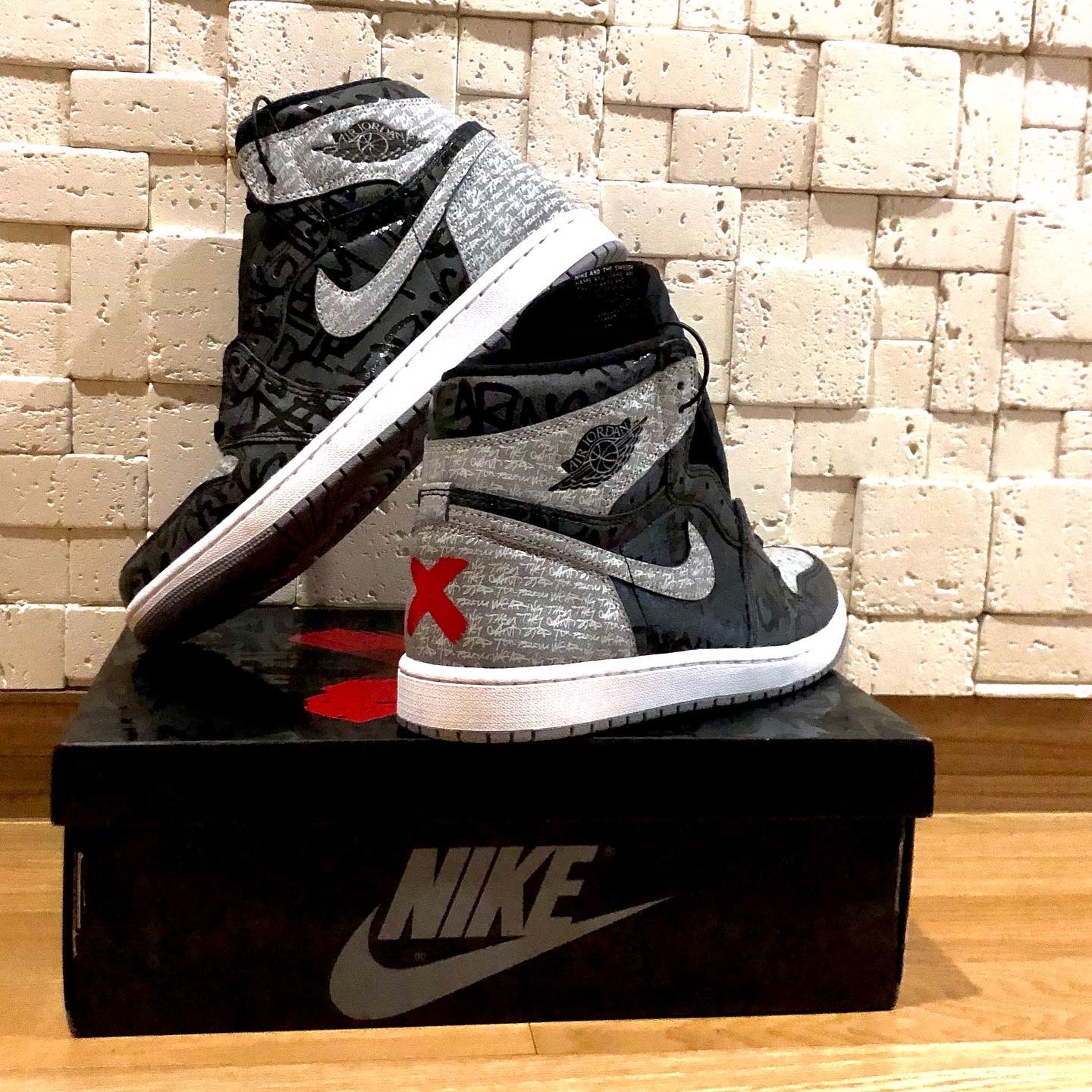 Jordan 1 Retro High OG Rebellionaire 착용 스타일 - 4