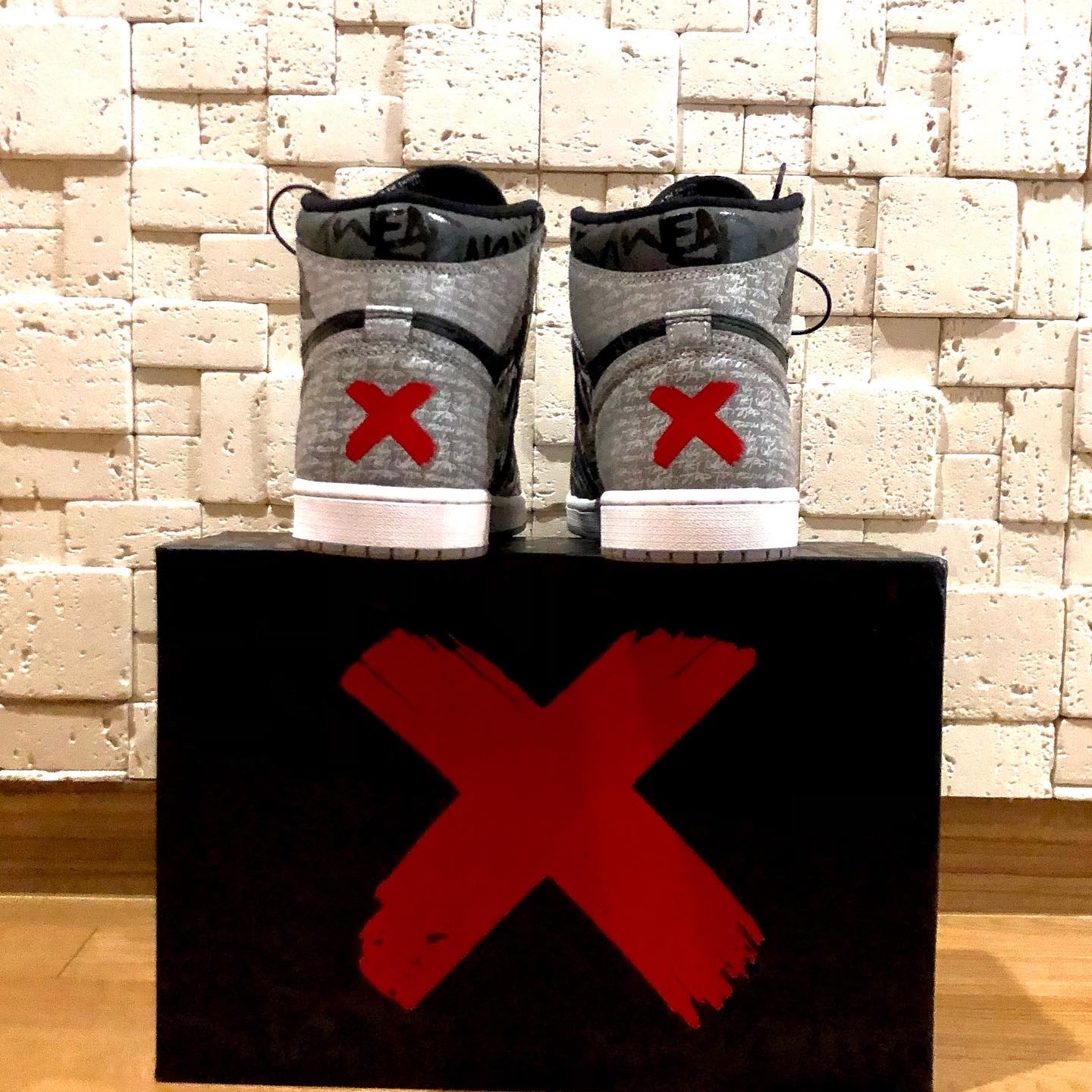 Jordan 1 Retro High OG Rebellionaire 착용 스타일 - 3