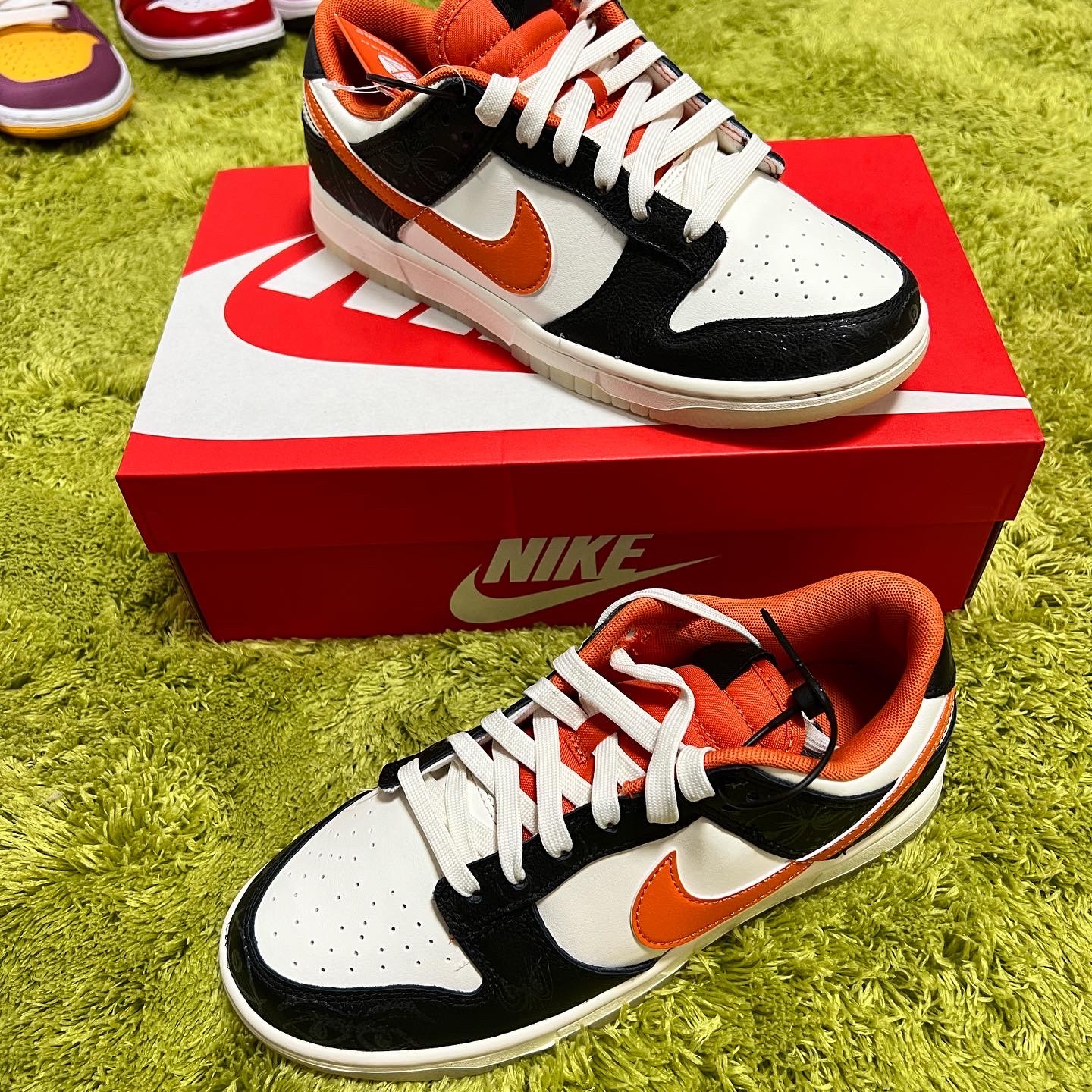Nike Dunk Low Retro PRM Halloween 착용 스타일 - 1