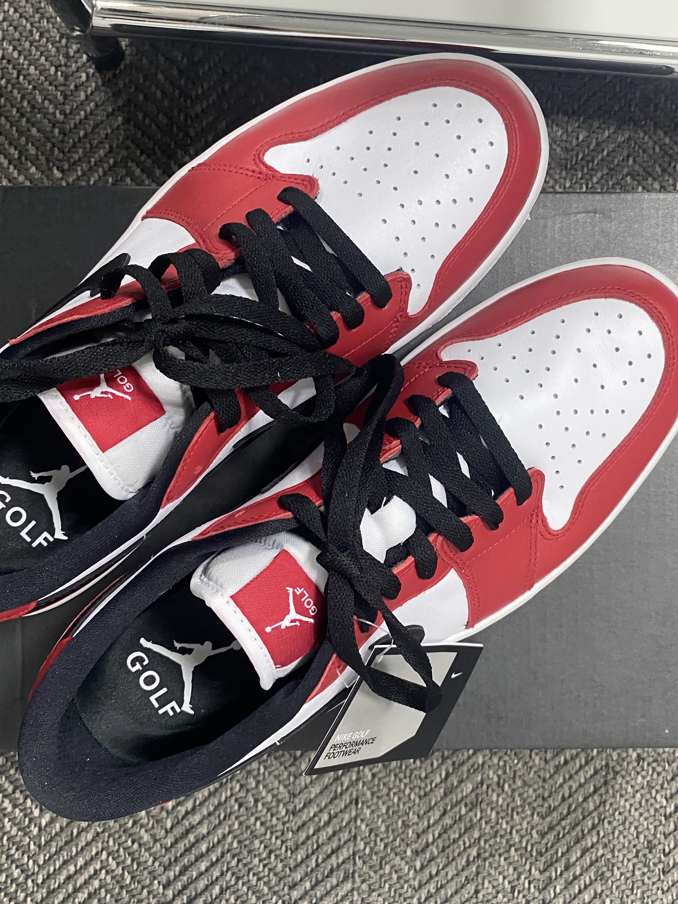Jordan 1 Low Golf Chicago 착용 스타일 - 4