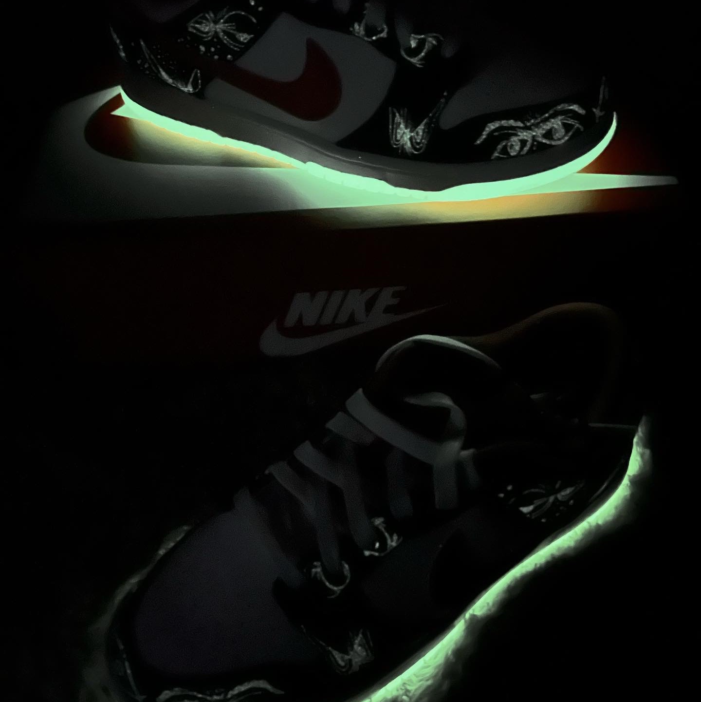 Nike Dunk Low Retro PRM Halloween 착용 스타일 - 2