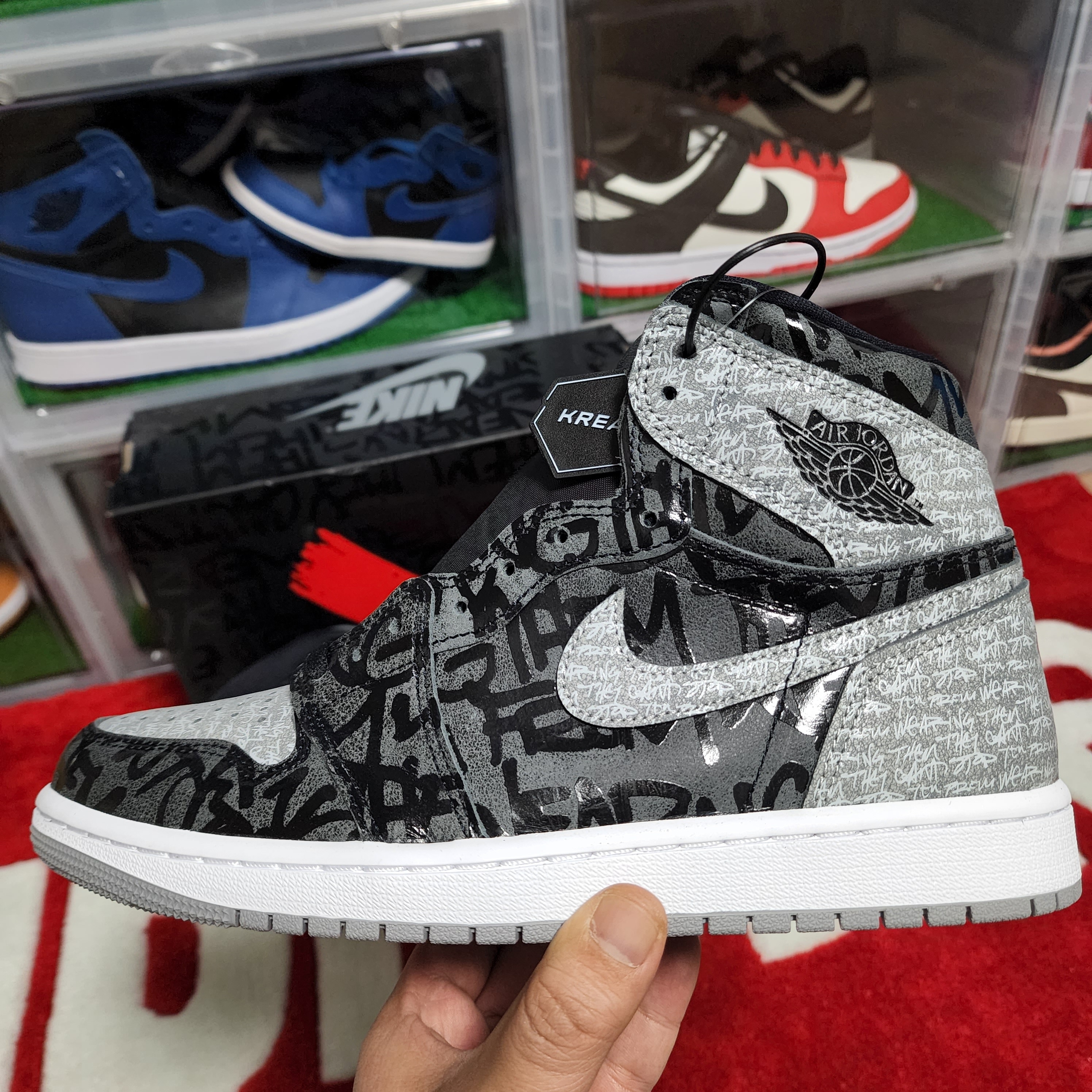 Jordan 1 Retro High OG Rebellionaire 착용 스타일 - 2