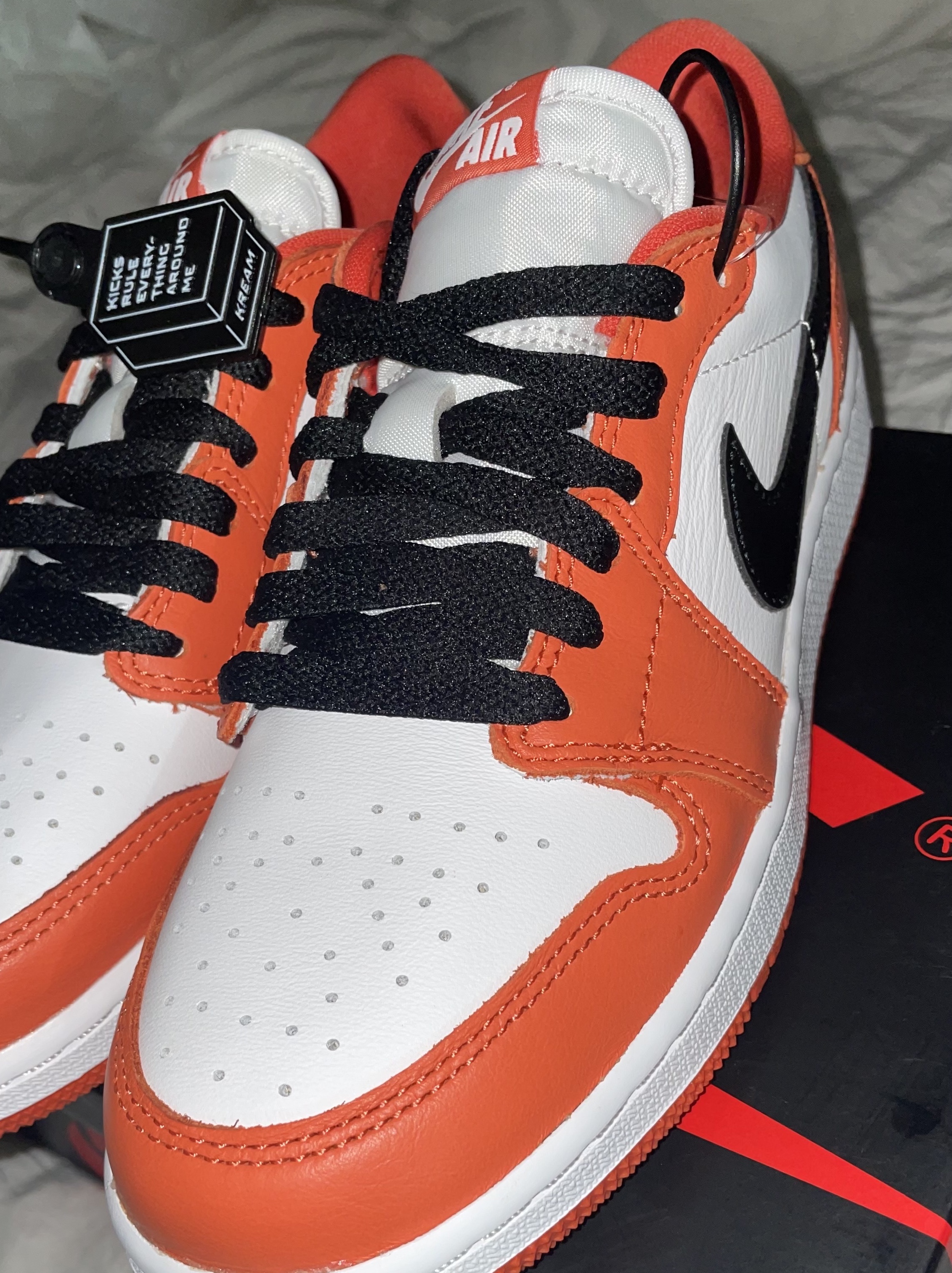 (W) Jordan 1 Low OG Starfish, Jordan 1 Low OG Starfish 착용 스타일 - 2