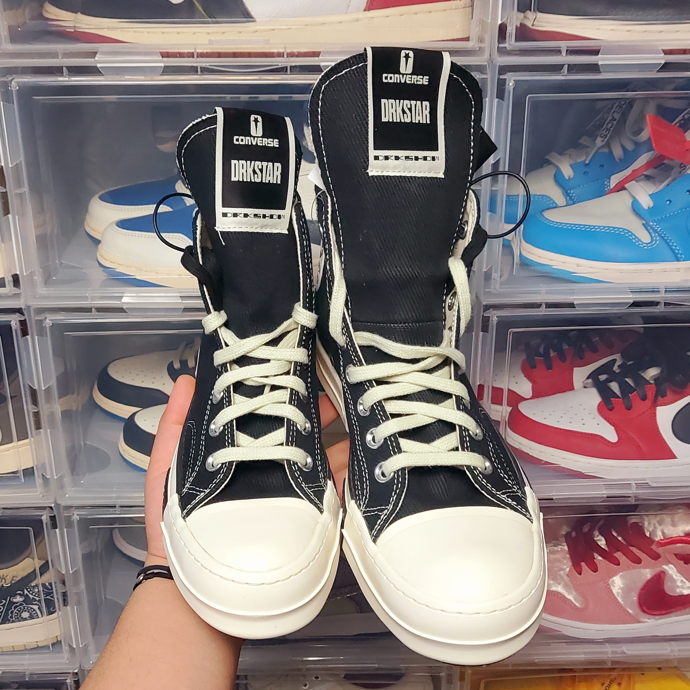 Converse x Drkshdw Drkstr Chuck 70 High Black 착용 스타일 - 5