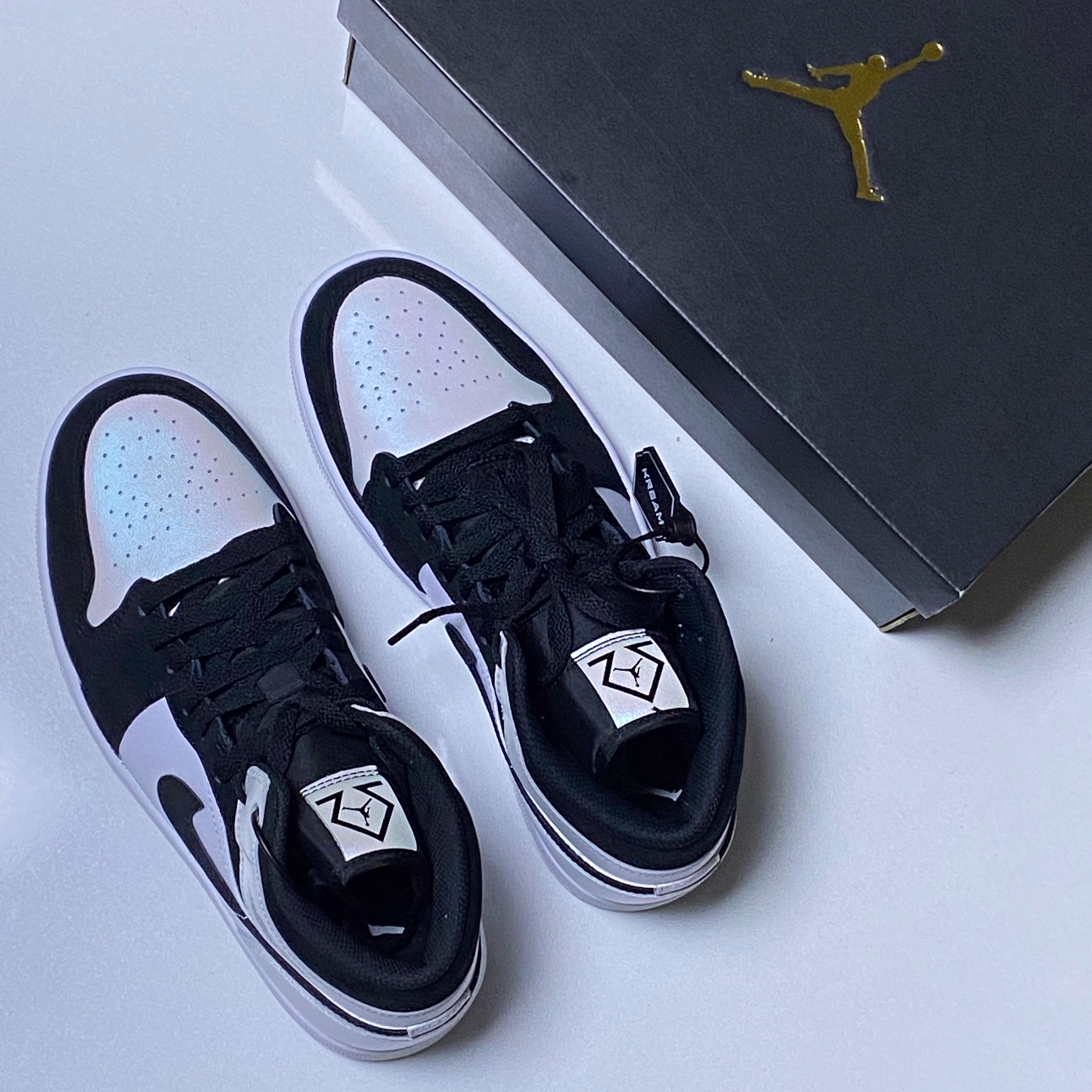 Jordan 1 Mid SE Diamond 착용 스타일 - 4