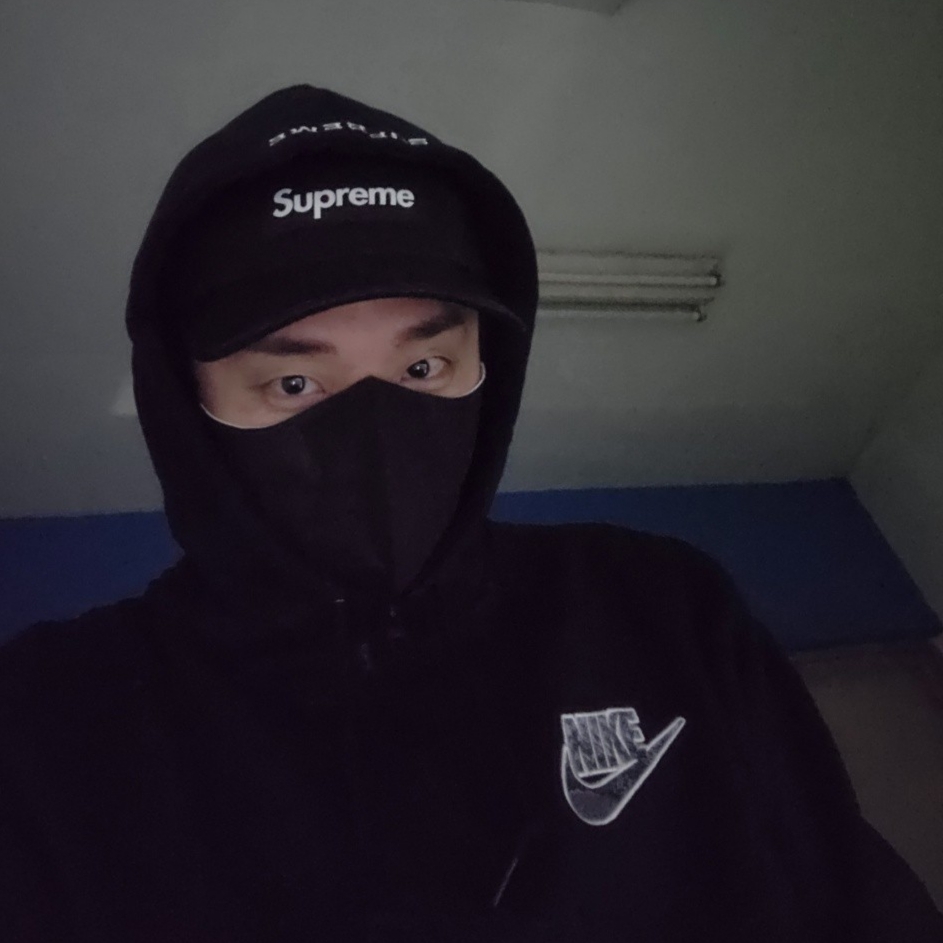 Supreme x Nike Half Zip Hooded Sweatshirt Black - 21SS, Supreme x Nike Cargo Sweatpants Black - 21SS 착용 스타일 - 2