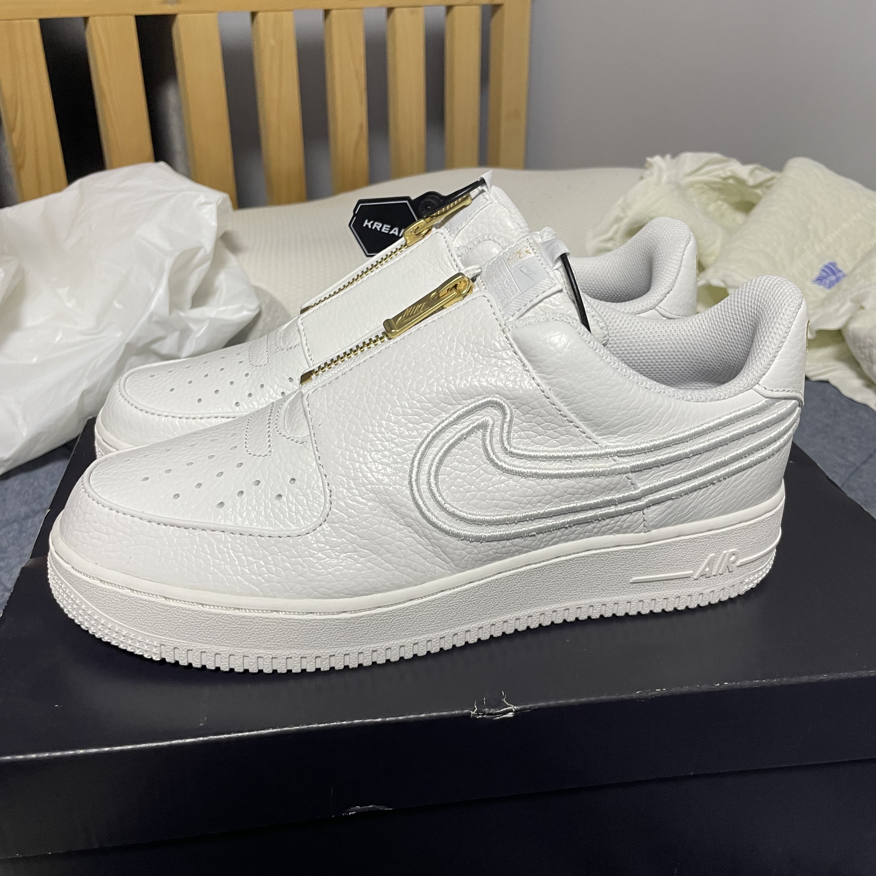 (W) Nike x Serena Williams Air Force 1 LXX Summit White 착용 스타일