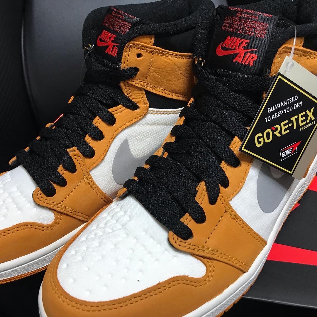 Jordan 1 Element Gore-Tex Light Curry 착용 스타일 - 5