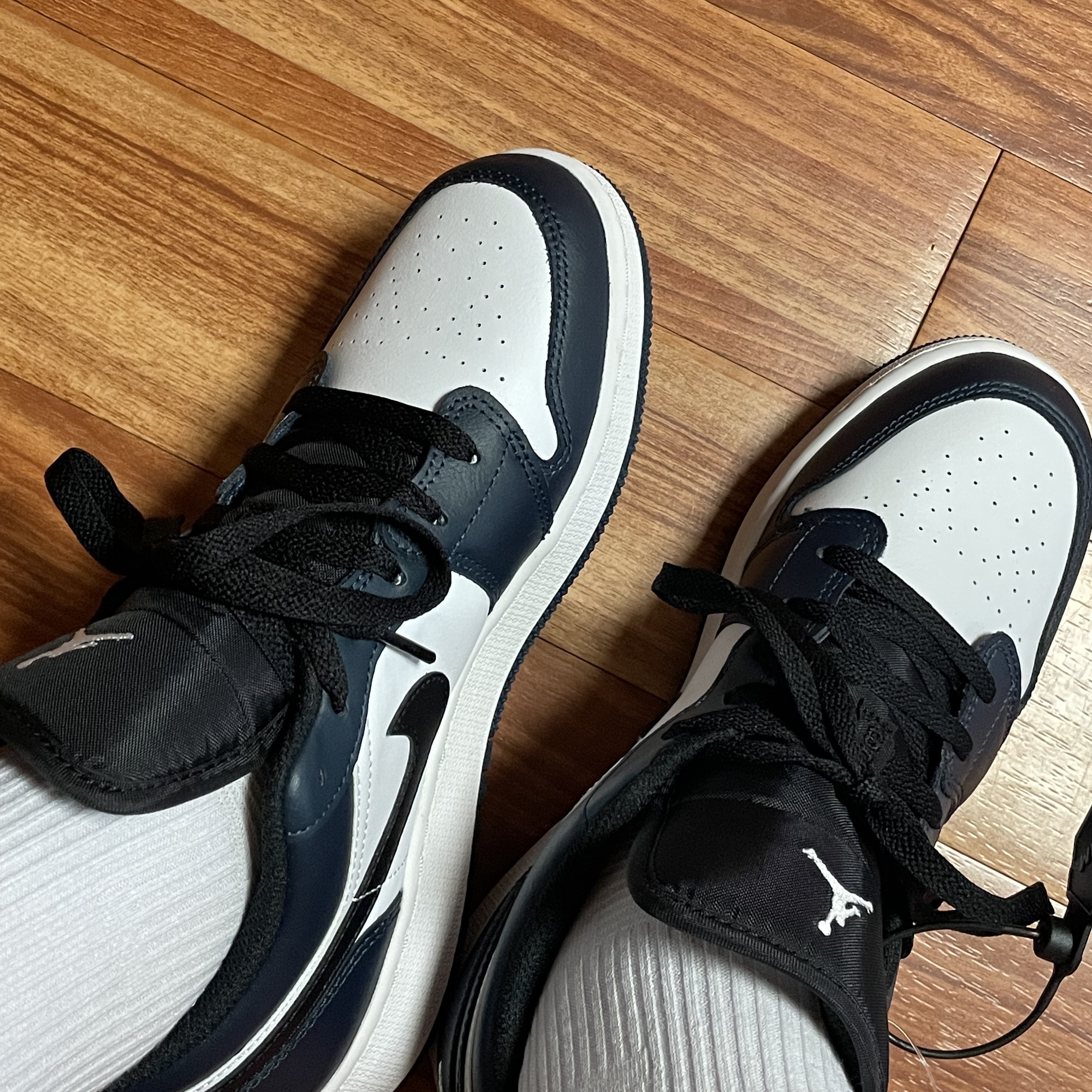 (GS) Jordan 1 Low Armory Navy 착용 스타일