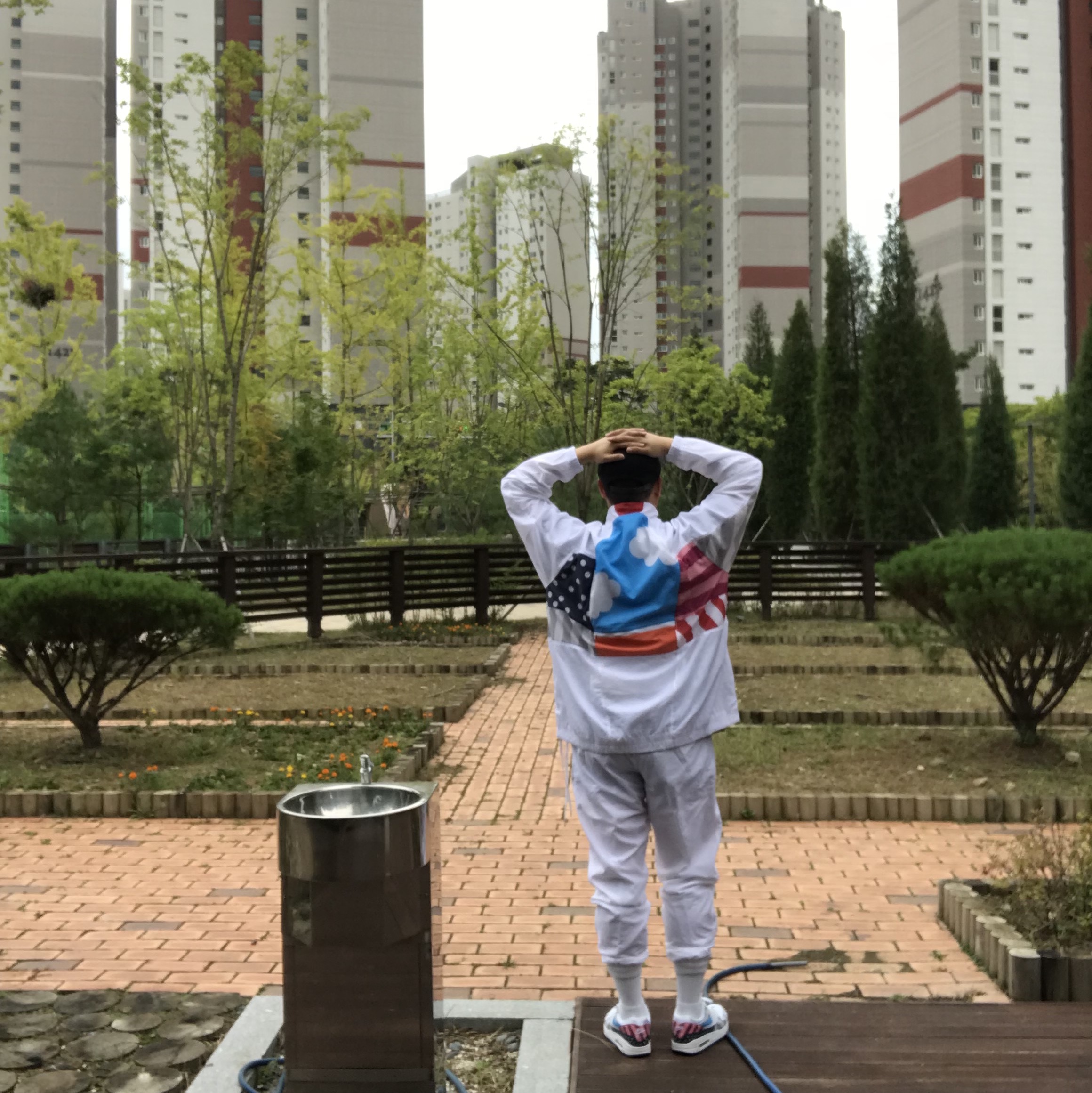Nike x Parra Air Max 1 2018 착용 스타일