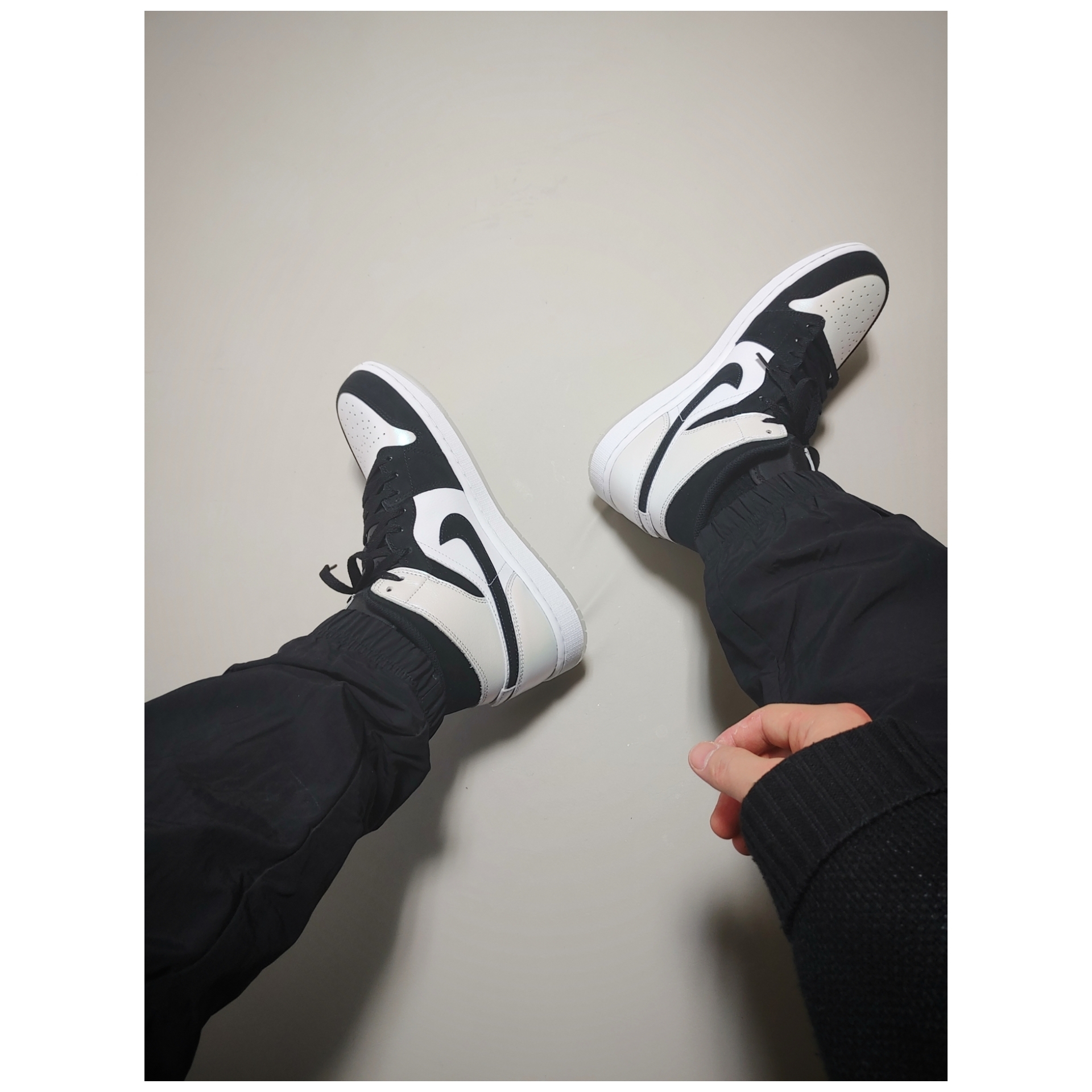 Jordan 1 Mid SE Diamond 착용 스타일 - 3