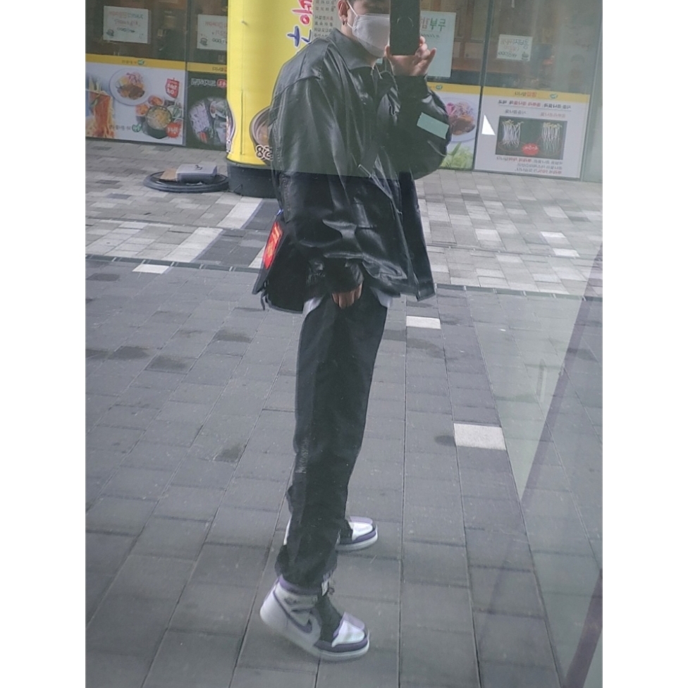Jordan 1 Mid SE Diamond 착용 스타일 - 1