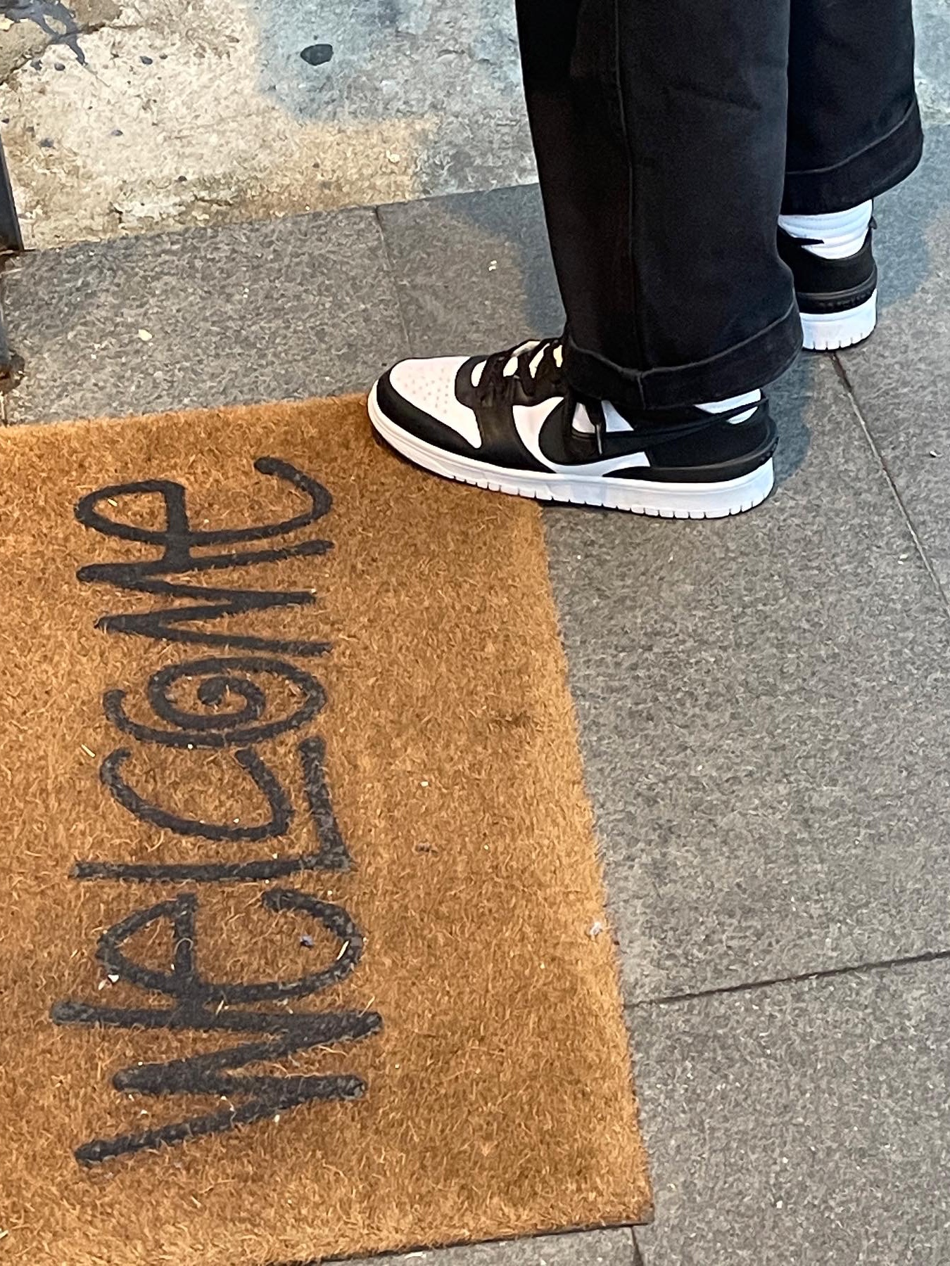 Nike x Ambush Dunk High Black 착용 스타일
