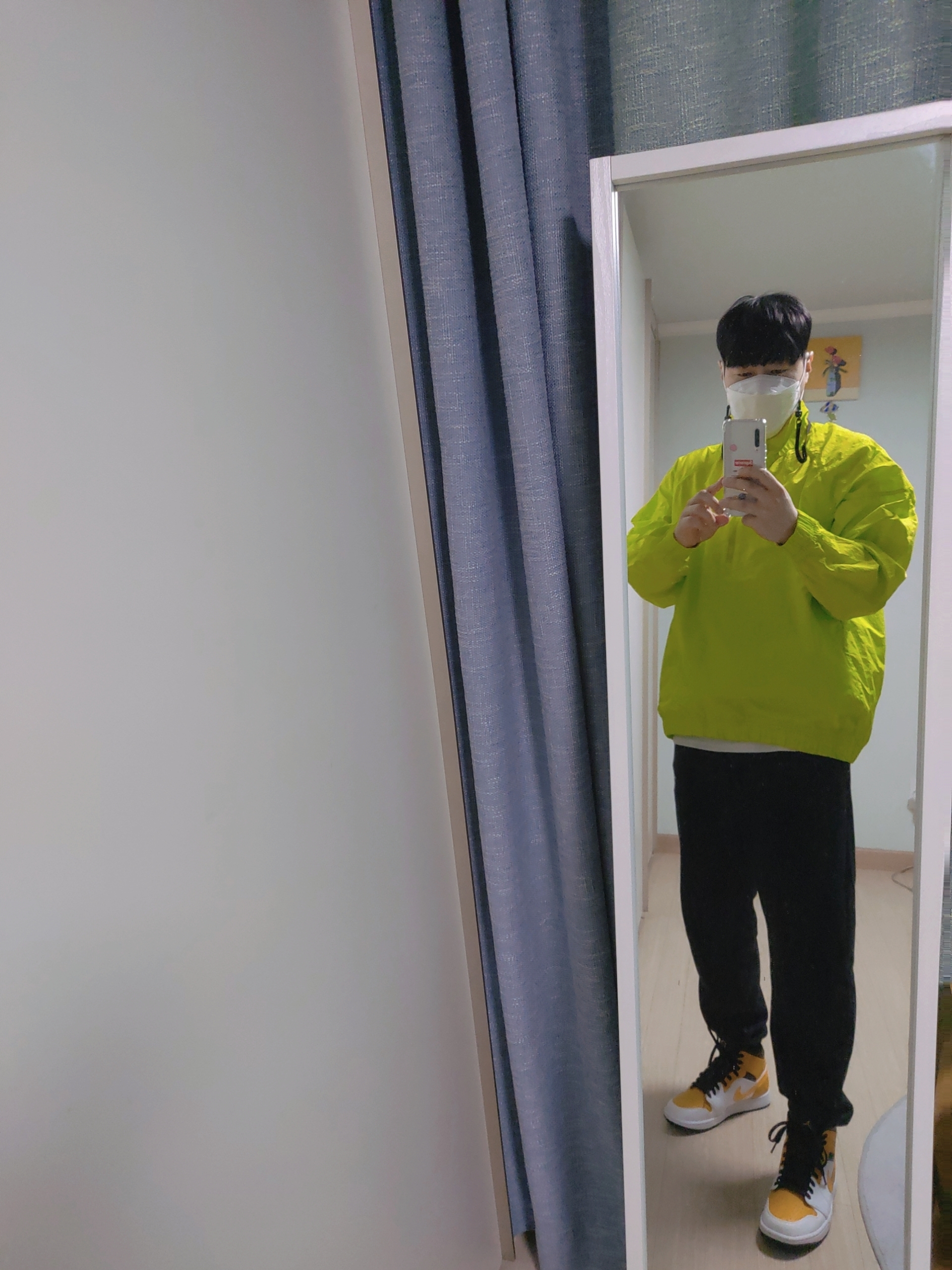 Nike x Stussy NRG ZR Fleece Crewneck Black - US/EU, Nike x Stussy NRG ZR Fleece Pants Black - US/EU 착용 스타일 - 2