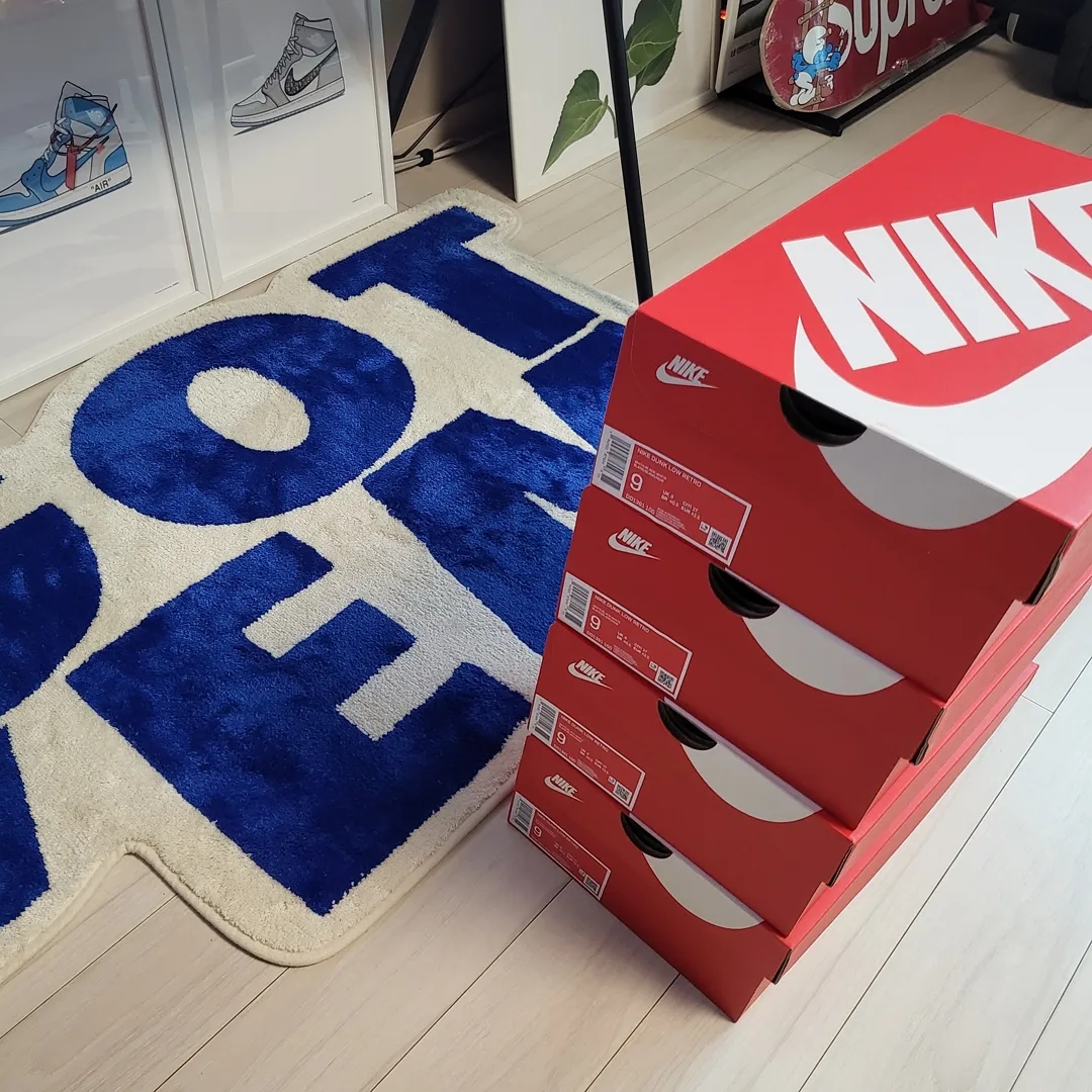 Nike Dunk Low Retro Black 착용 스타일 - 2