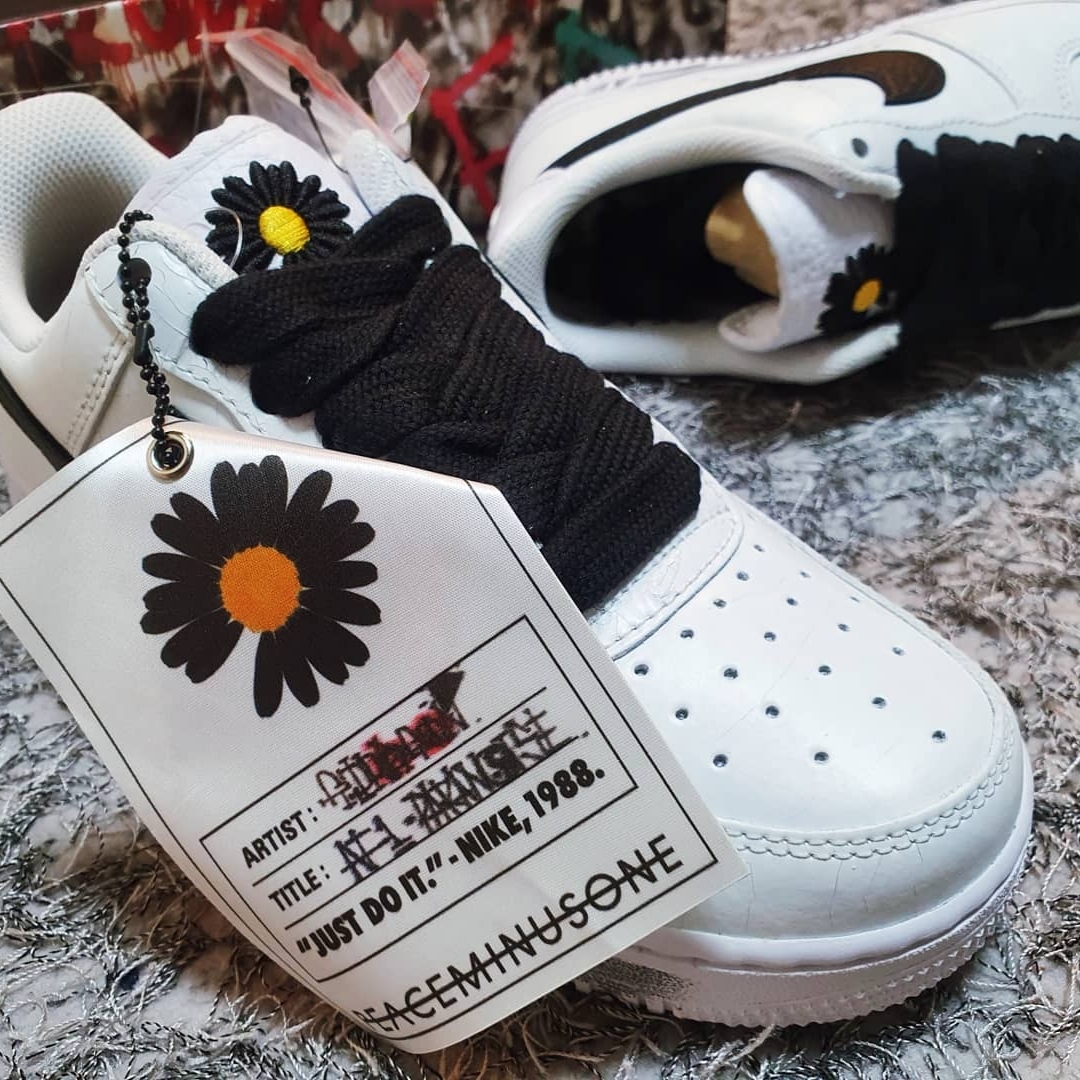 Nike x Peaceminusone Air Force 1 Low Para-Noise 2.0 착용 스타일