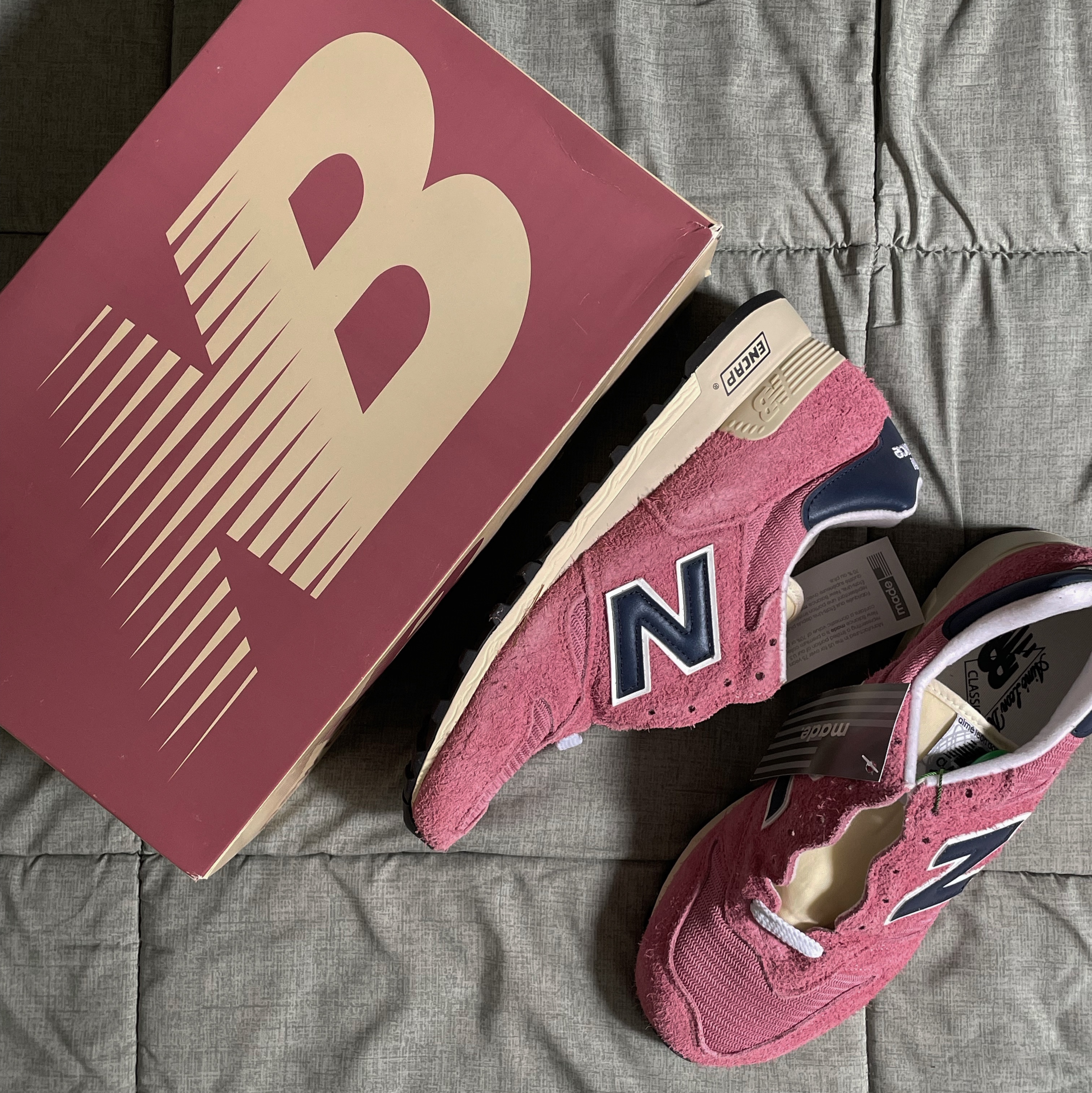 New Balance x Aime Leon Dore 1300 Dusty Pink 착용 스타일