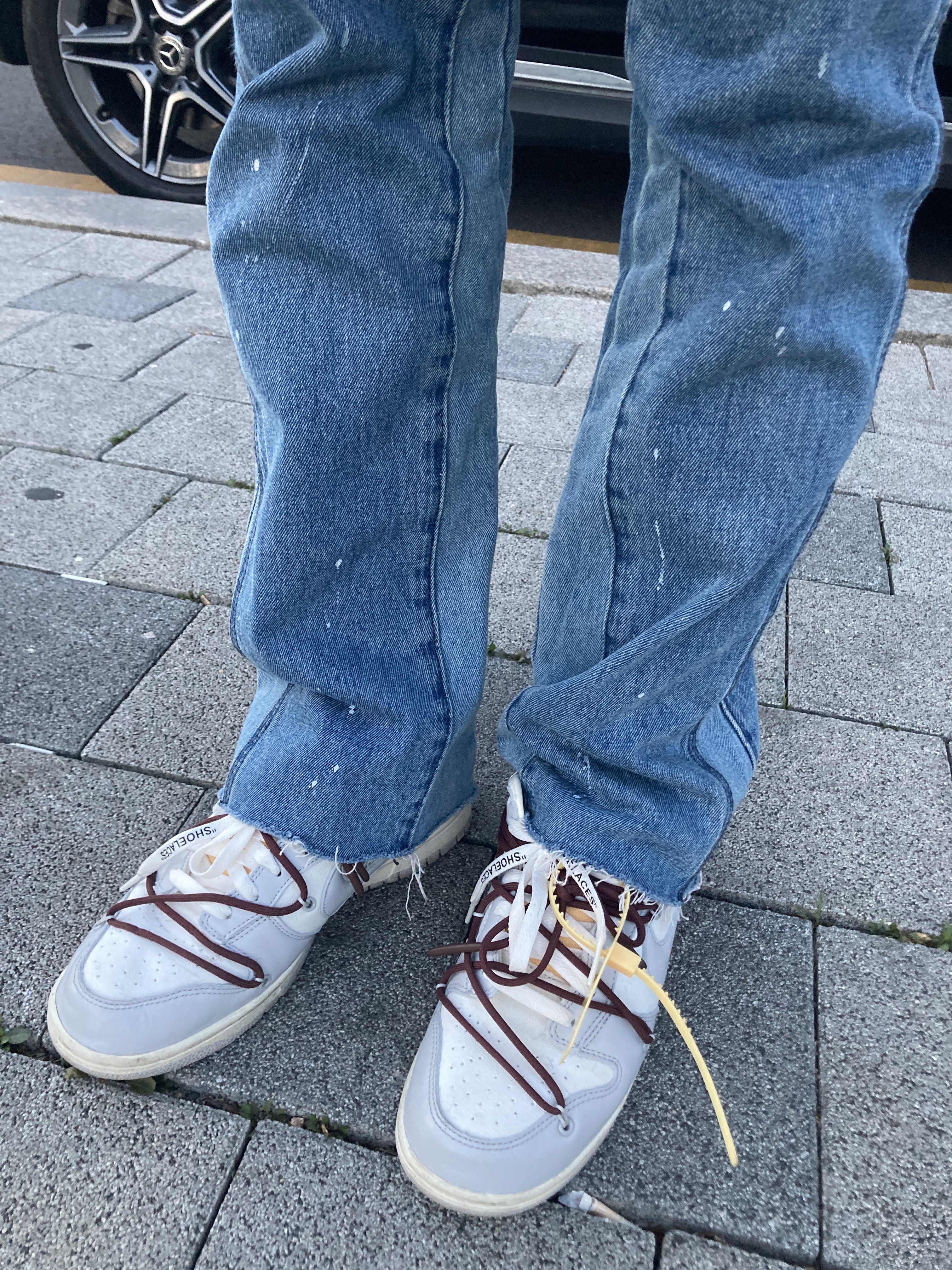 Nike x Off-White Dunk Low The 50 - Lot 46 착용 스타일