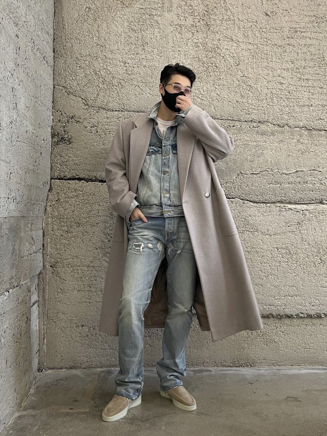 Fear of God The Loafer Daino 착용 스타일