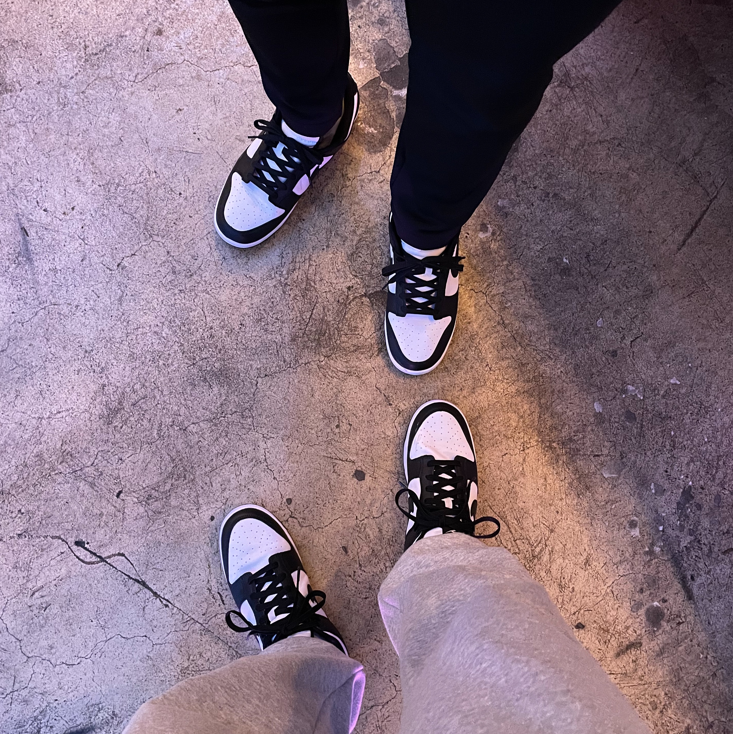 Nike Dunk Low Retro Black 착용 스타일
