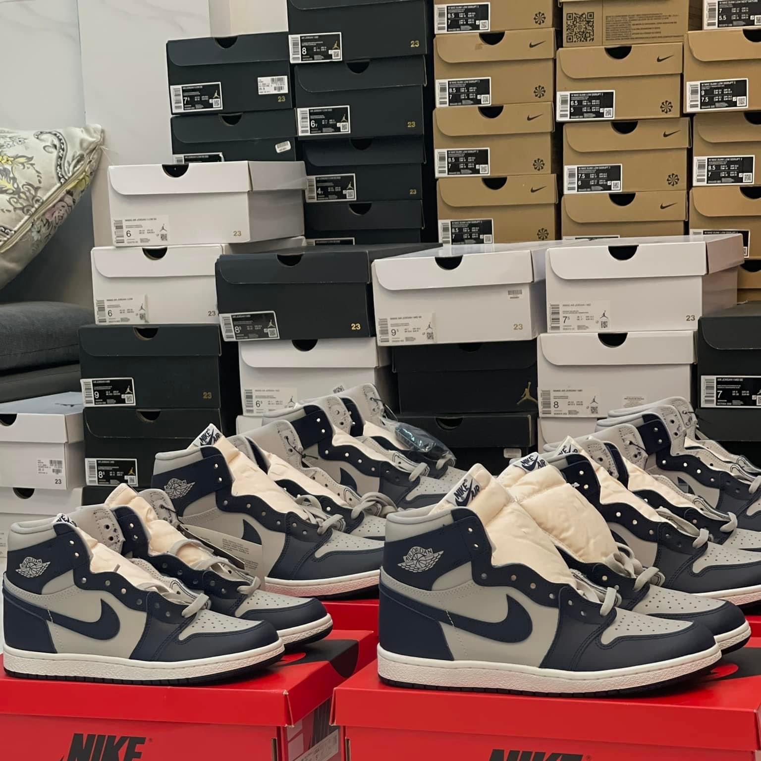 Jordan 1 High 85 College Navy 착용 스타일 - 3