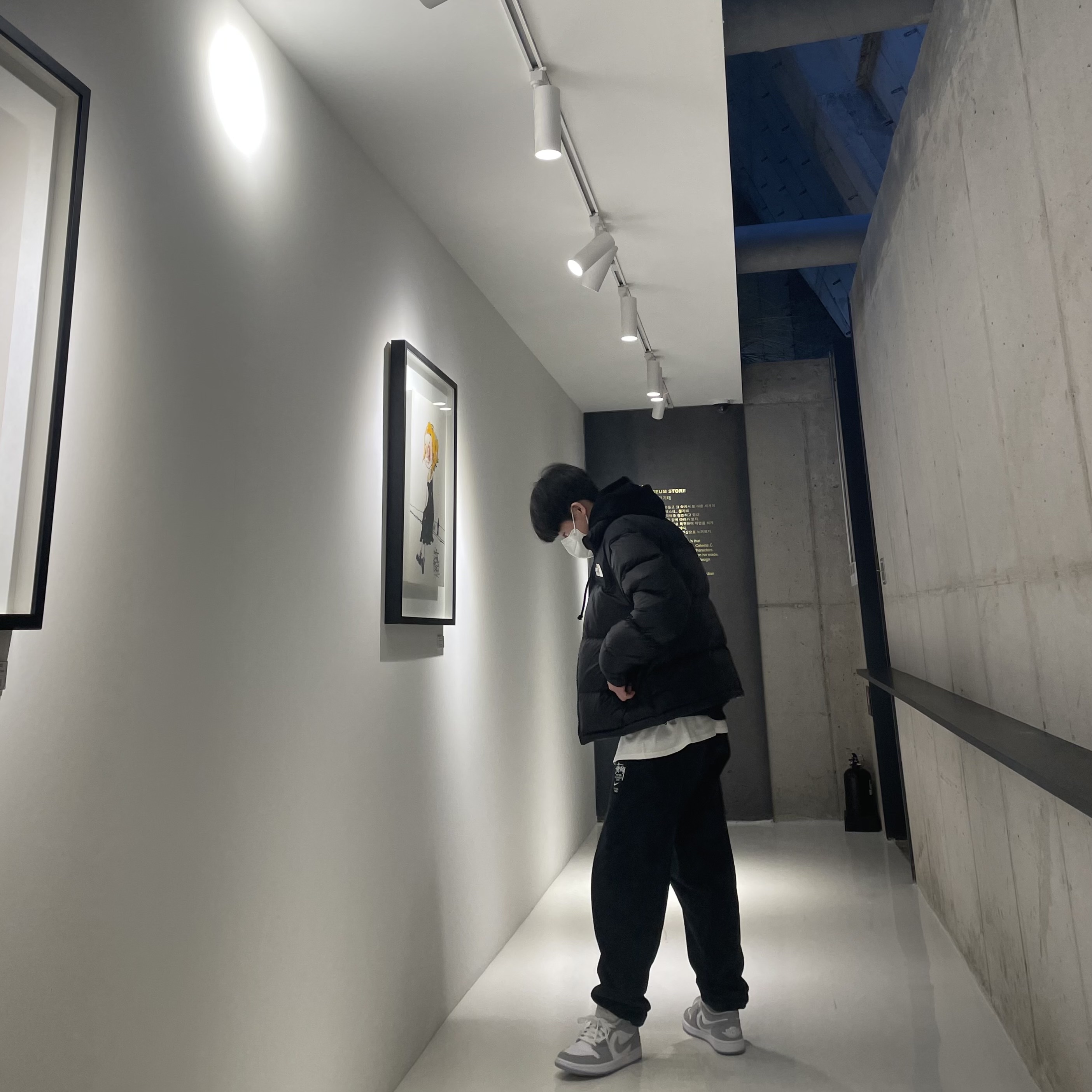 (W) Jordan 1 Low White Wolf Grey, Nike x Stussy NRG ZR Fleece Pants Black - US/EU 착용 스타일