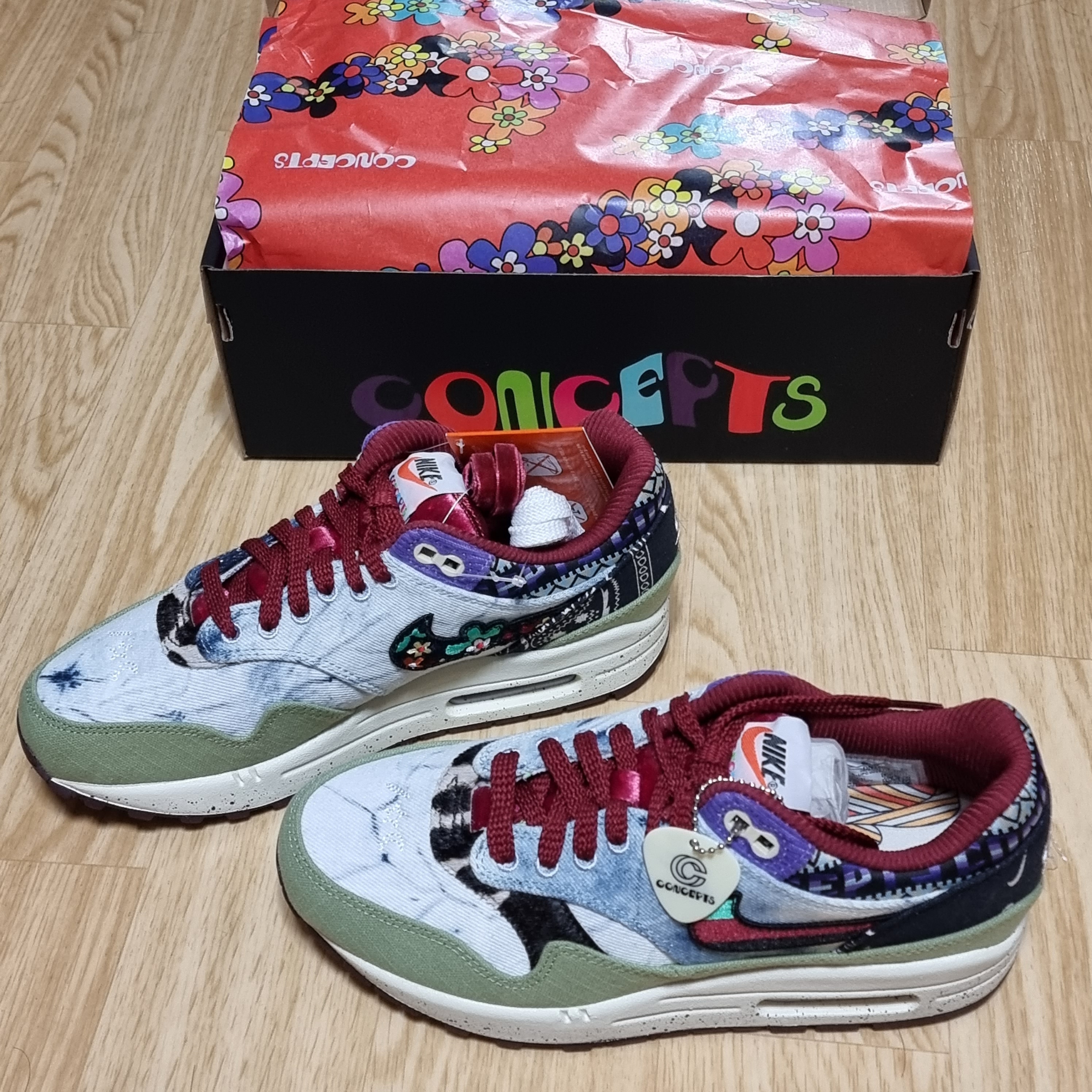 Nike x Concepts Air Max 1 SP Mellow 착용 스타일