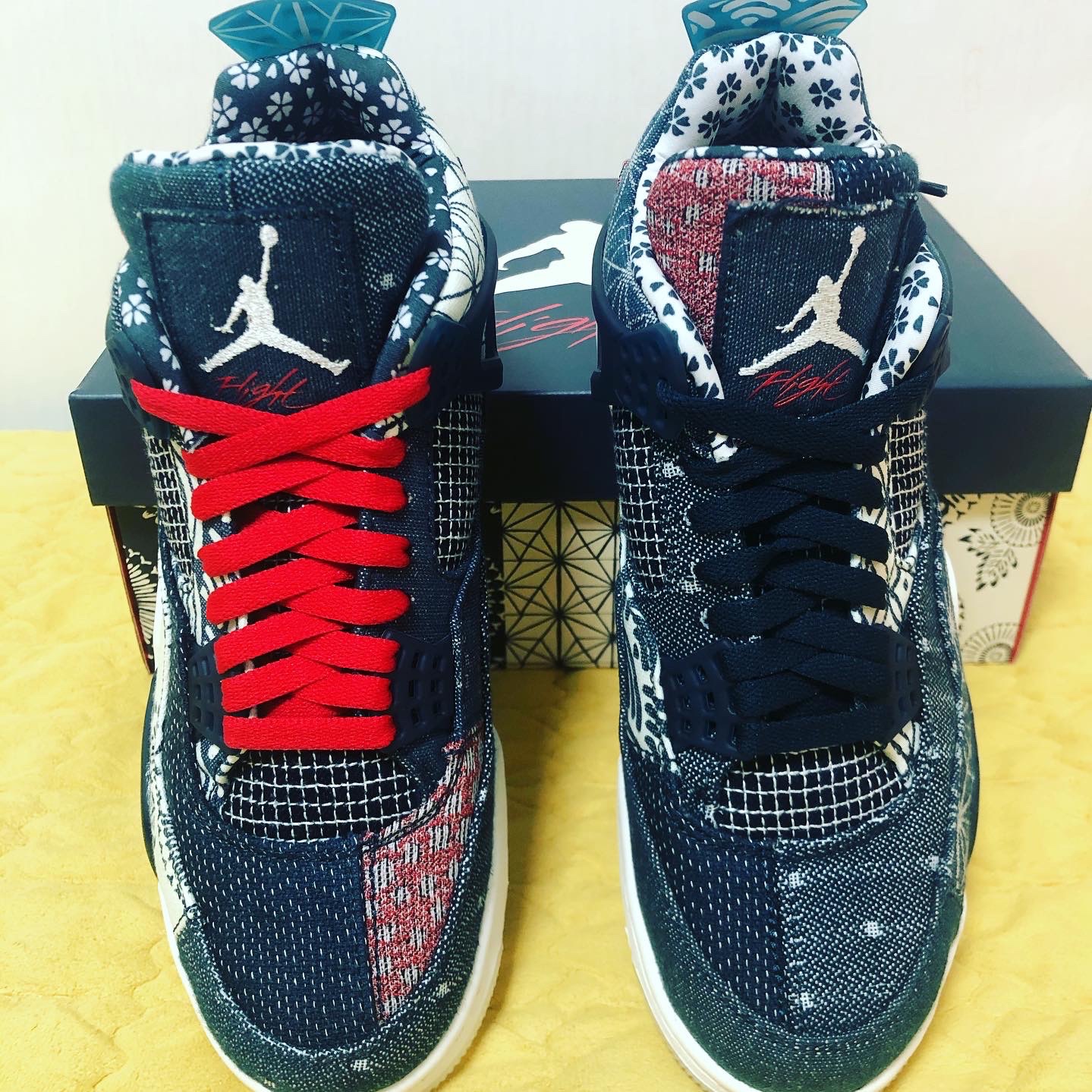 Jordan 4 Retro SE Deep Ocean 착용 스타일 - 2