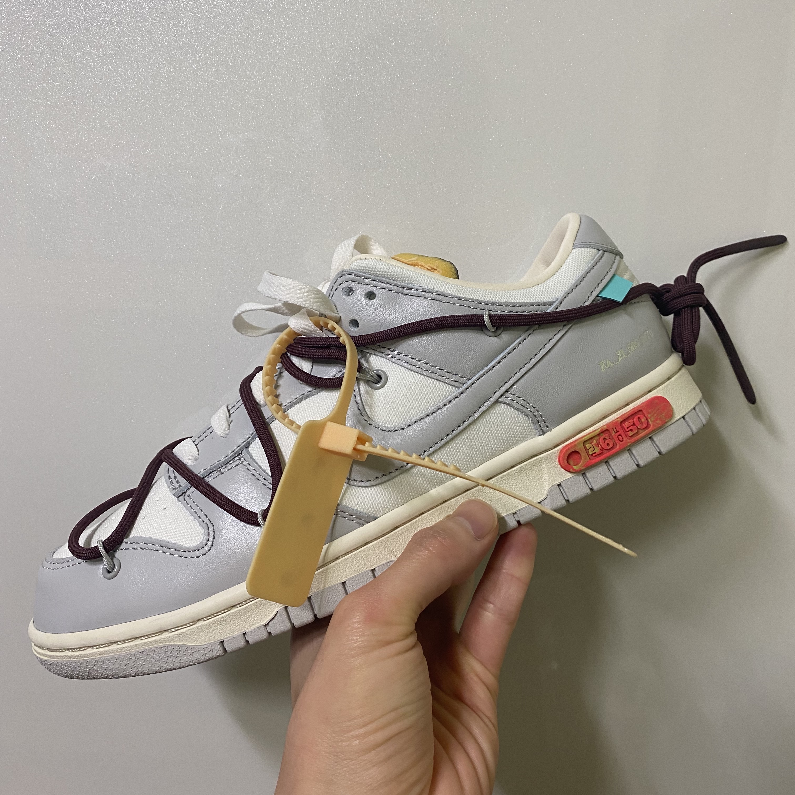 Nike x Off-White Dunk Low The 50 - Lot 46 착용 스타일