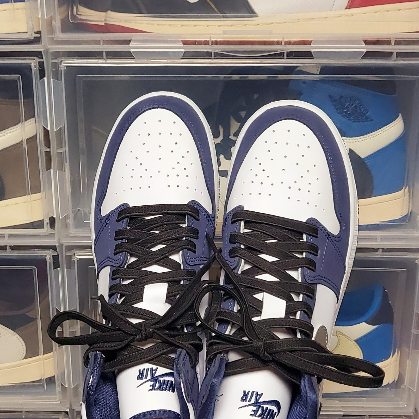 (GS) Jordan 1 Retro High OG CO.JP Midnight Navy 착용 스타일 - 4