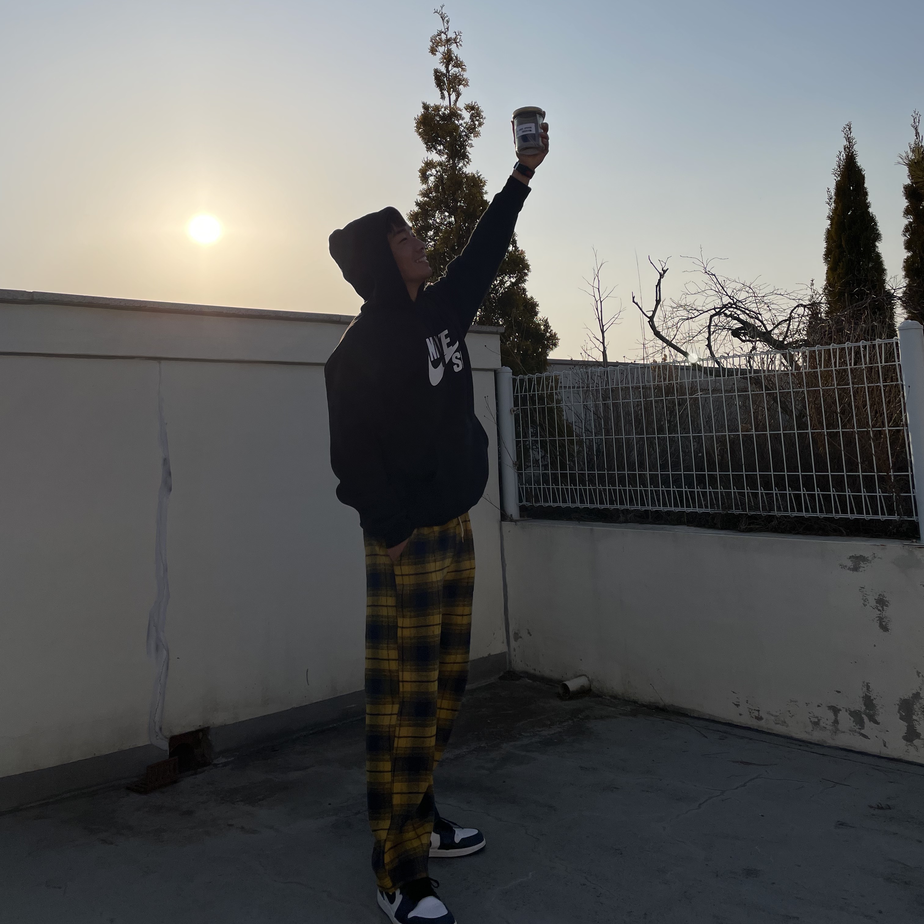 Jordan 1 Low Dark Teal, Nike SB x Wasted Youth Hoodie Black 착용 스타일