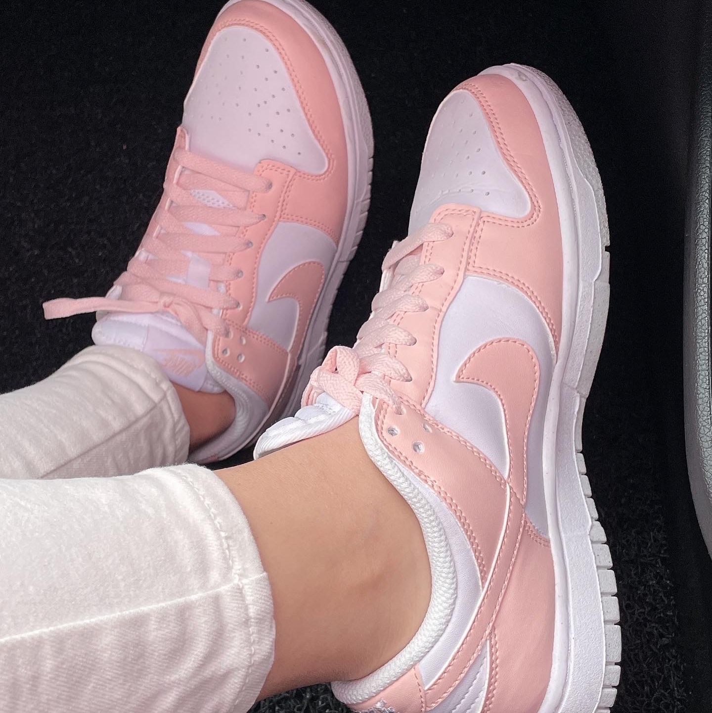 (W) Nike Dunk Low Next Nature Pale Coral 착용 스타일