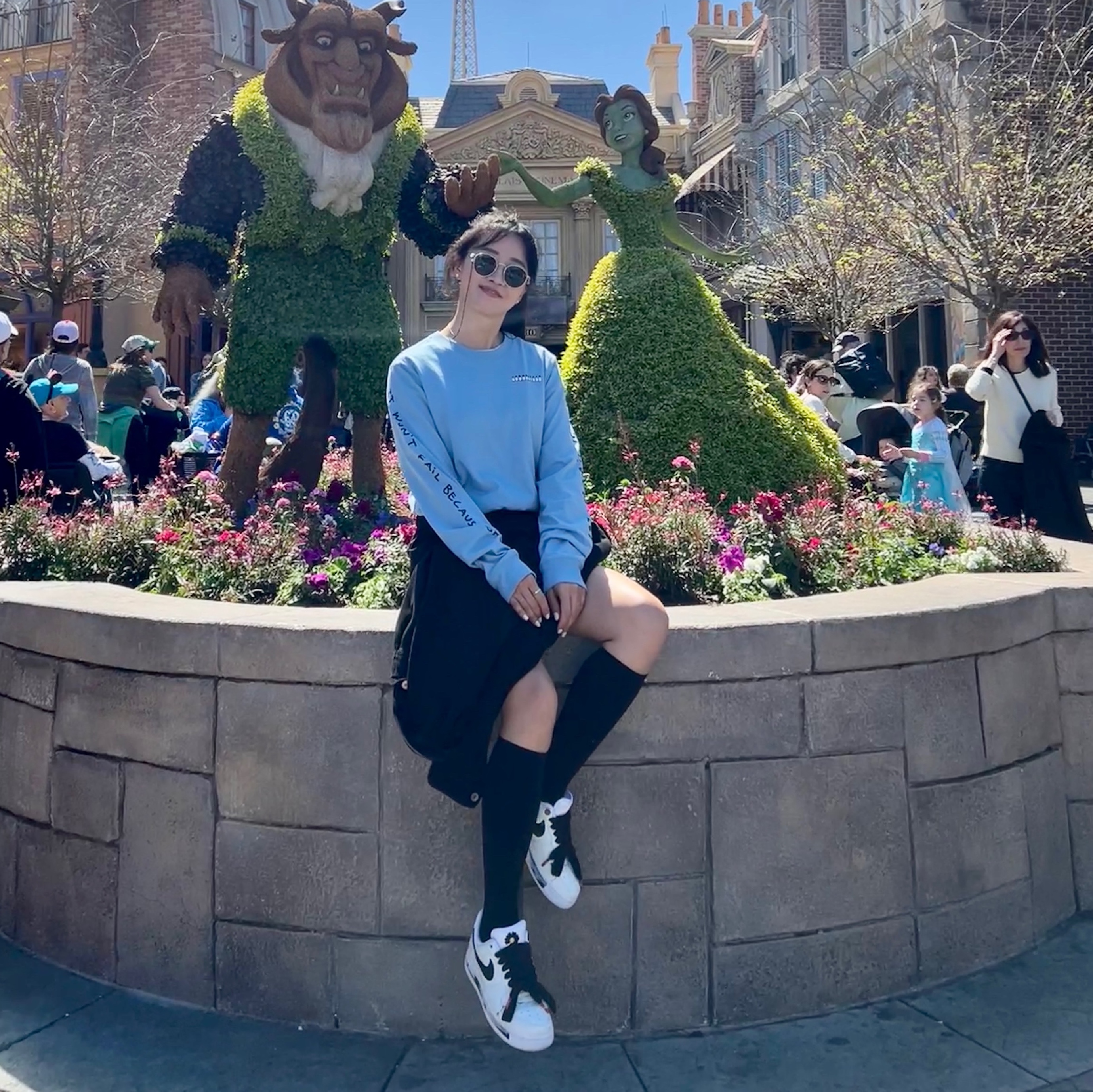 Nike x Peaceminusone Air Force 1 Low Para-Noise 2.0 착용 스타일 - 1