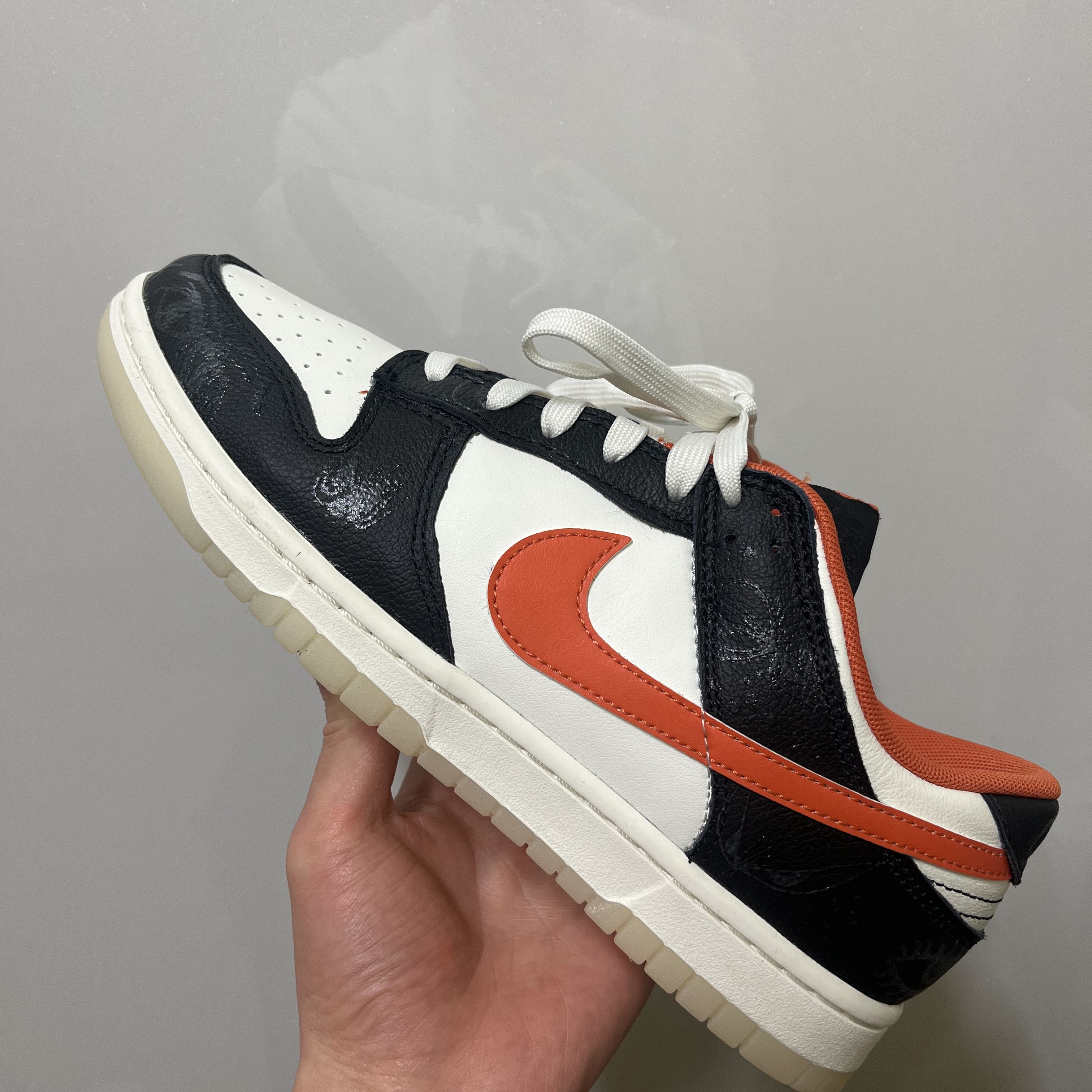 Nike Dunk Low Retro PRM Halloween 착용 스타일 - 1