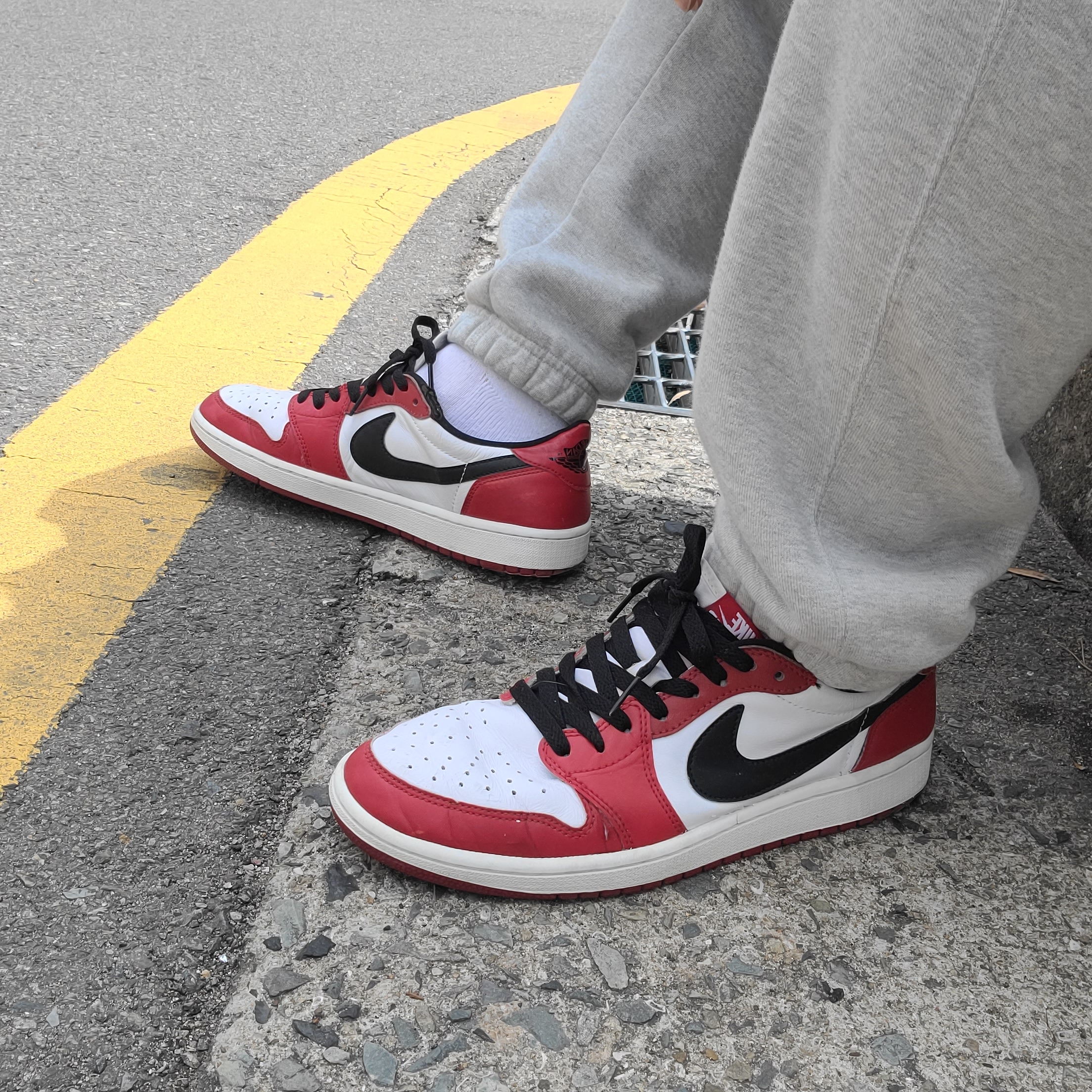Jordan 1 Retro Low OG Chicago 2016 착용 스타일