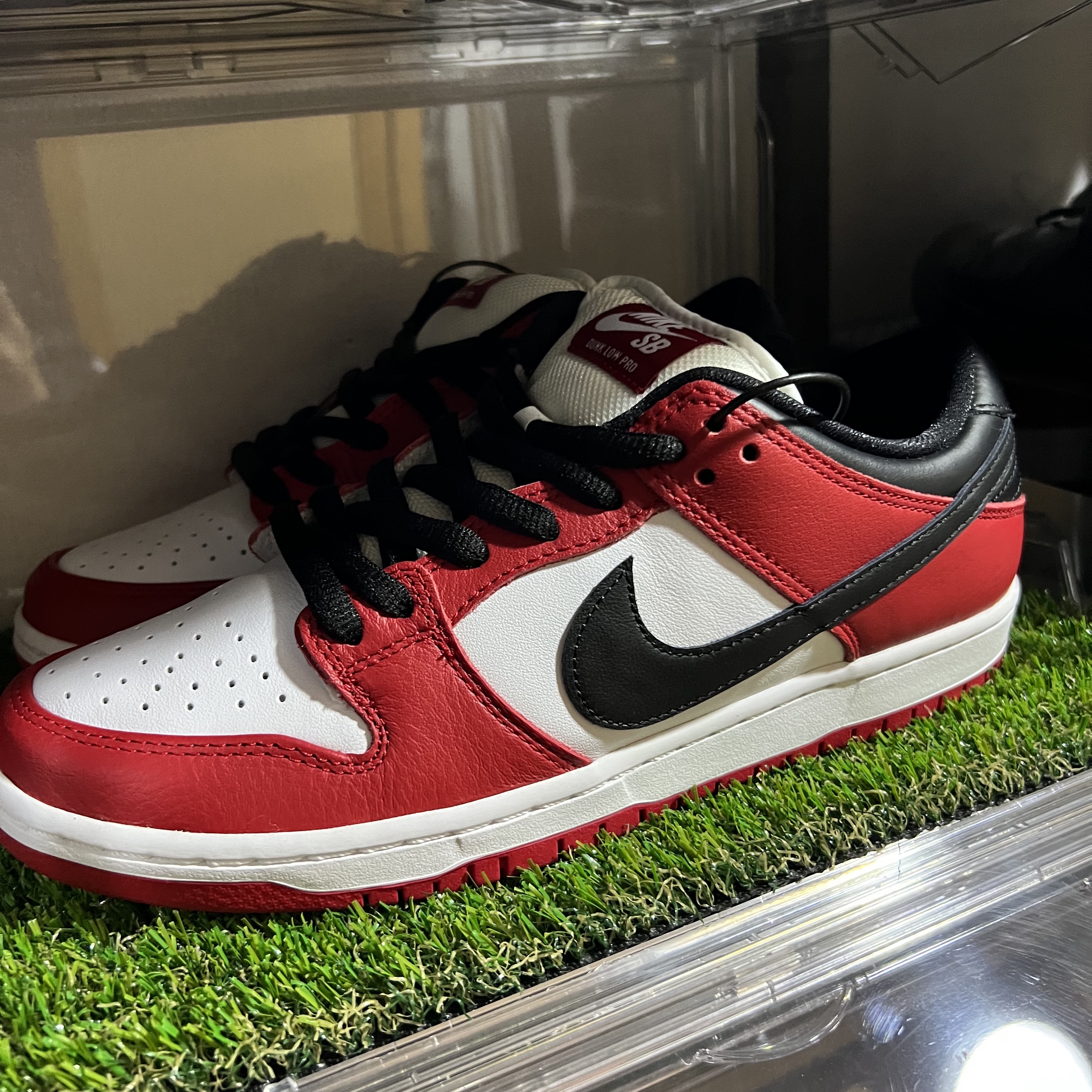 Nike SB Dunk Low Pro Chicago, Nike SB Dunk Low Pro Clear Jade 착용 스타일 - 1