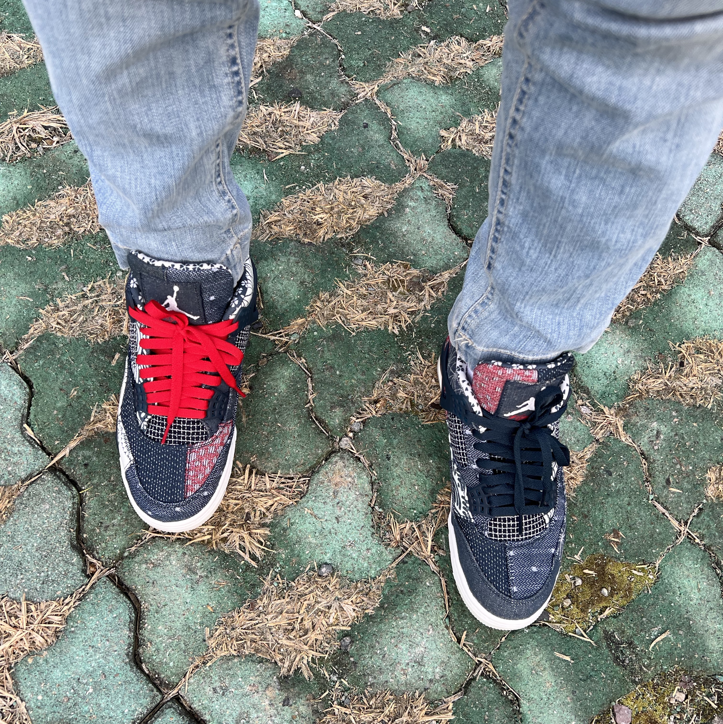 Jordan 4 Retro SE Deep Ocean 착용 스타일 - 4
